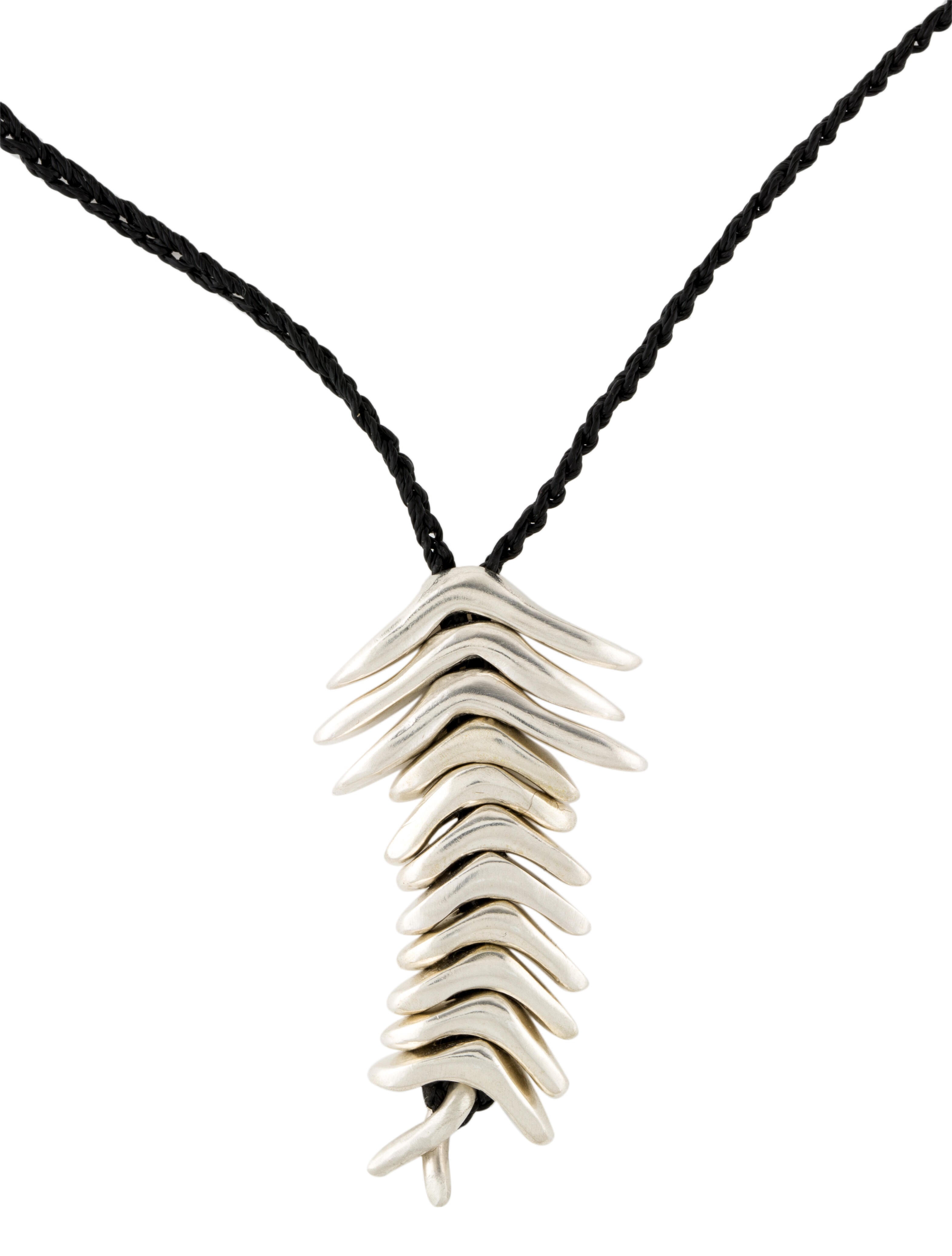 JILL PLATNER TRIGGER FISH NECKLACE