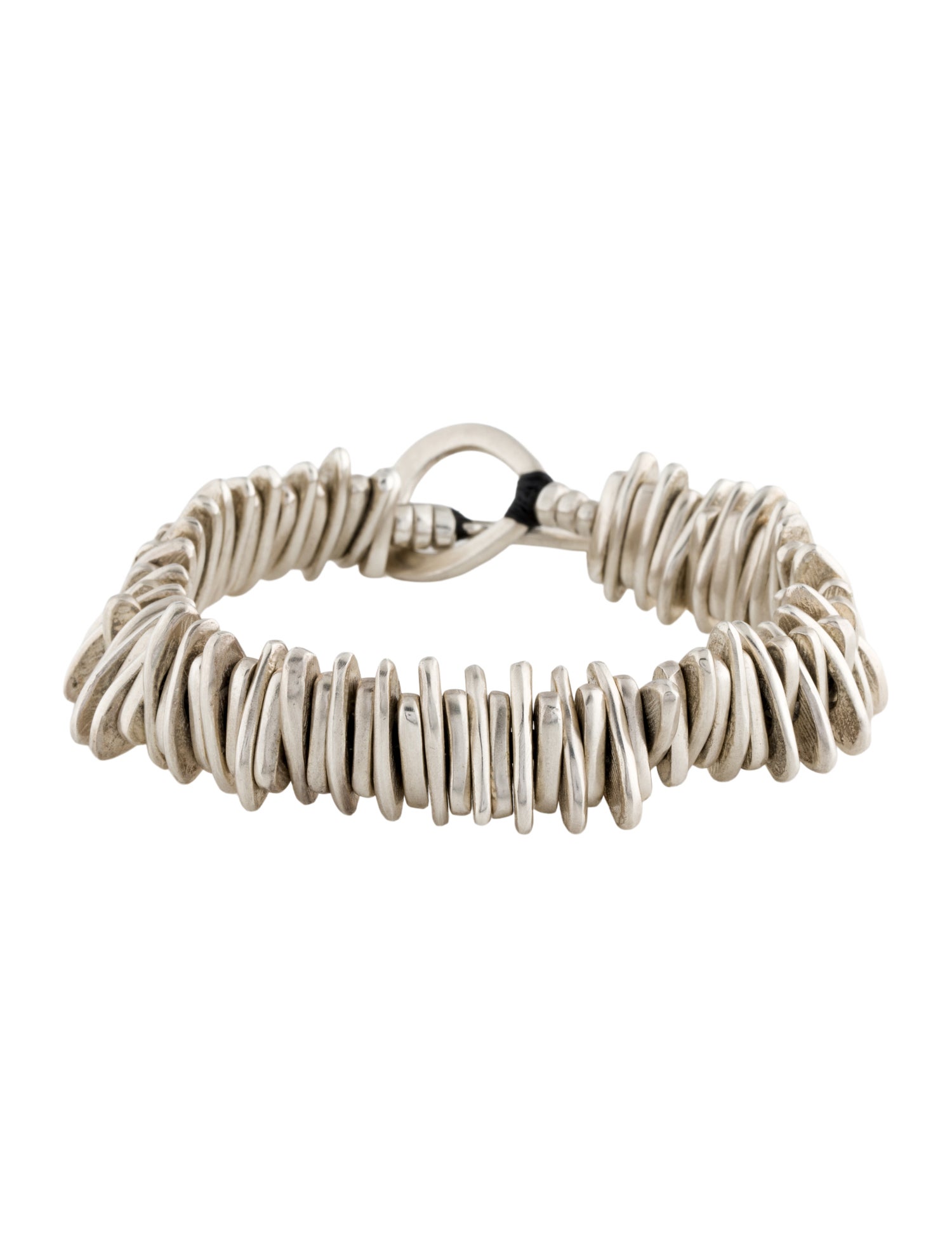 Jill Platner Vintage Hammered Link Bracelet