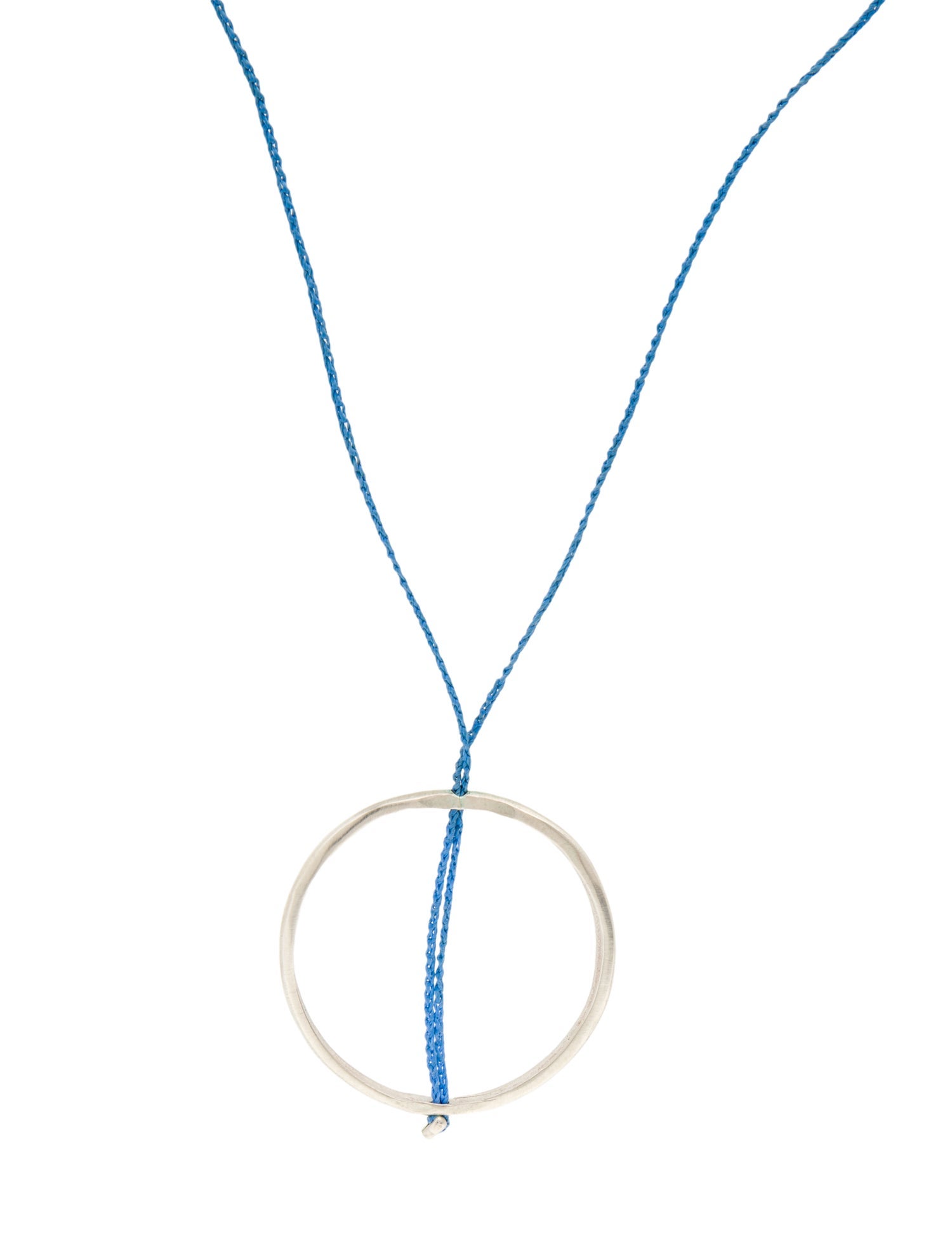 Jill Platner Cord Ozo Pendant Necklace