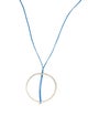 Jill Platner Cord Ozo Pendant Necklace