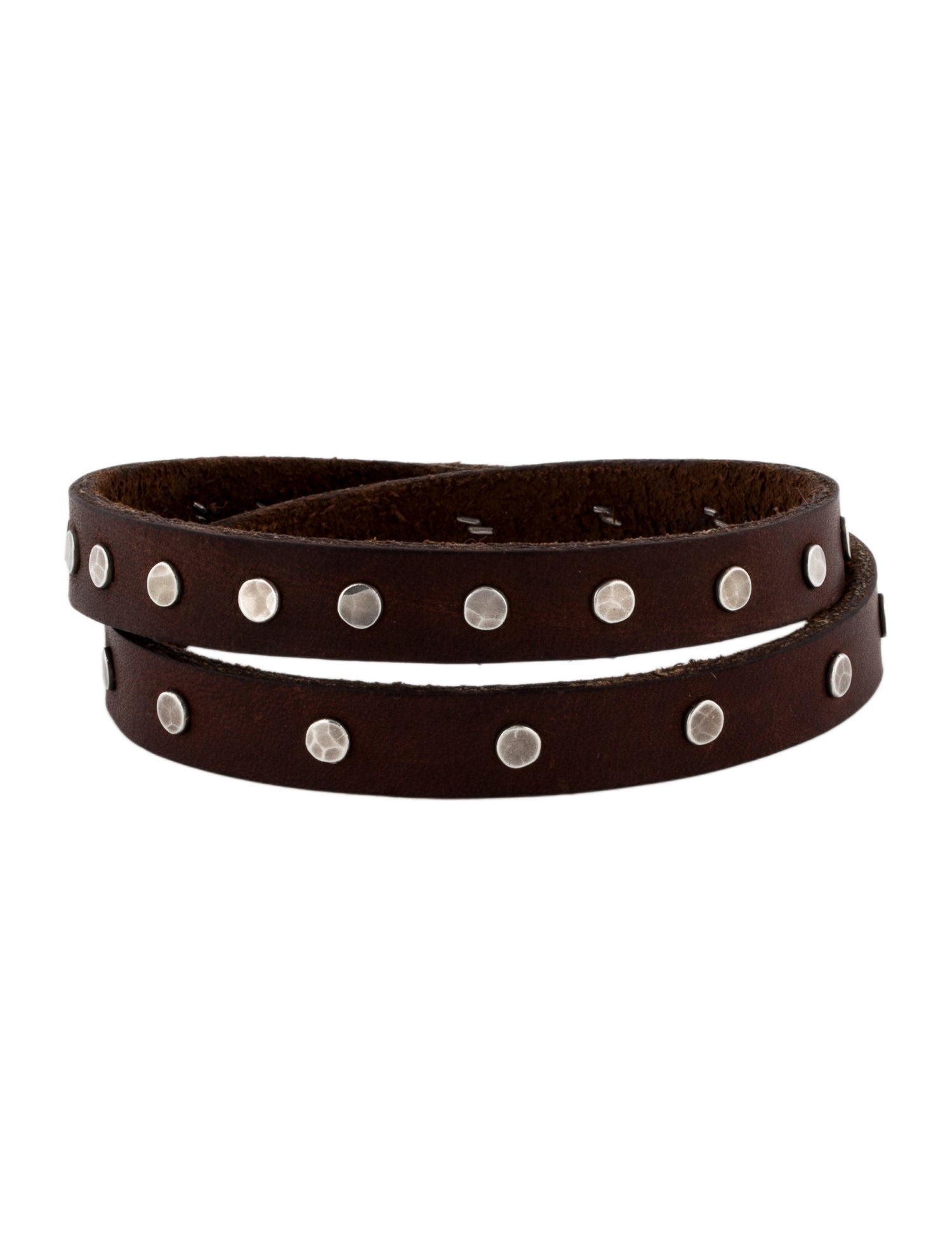 Jill Platner Leather Wrap Bracelet