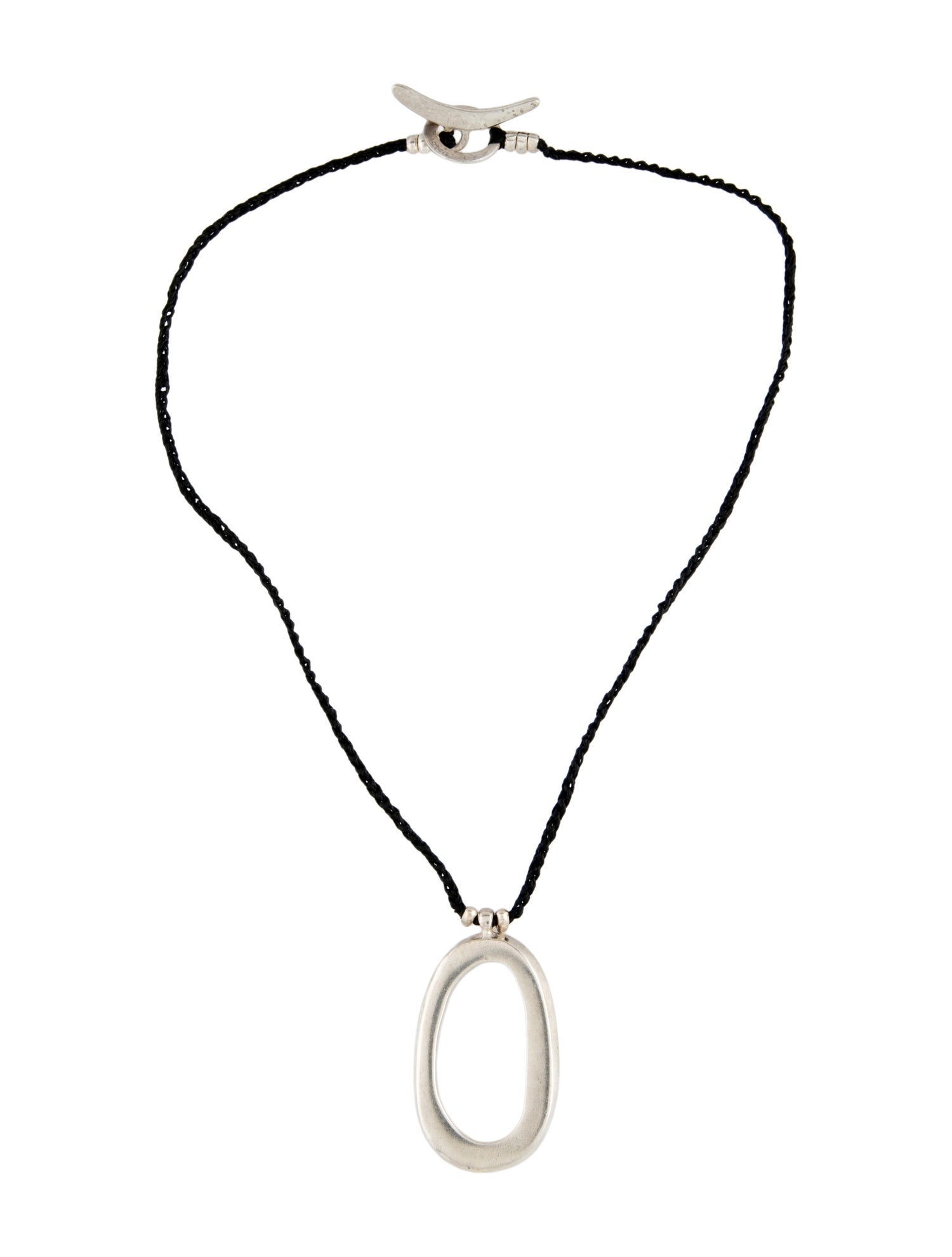 Jill Platner Cord Pendant Necklace