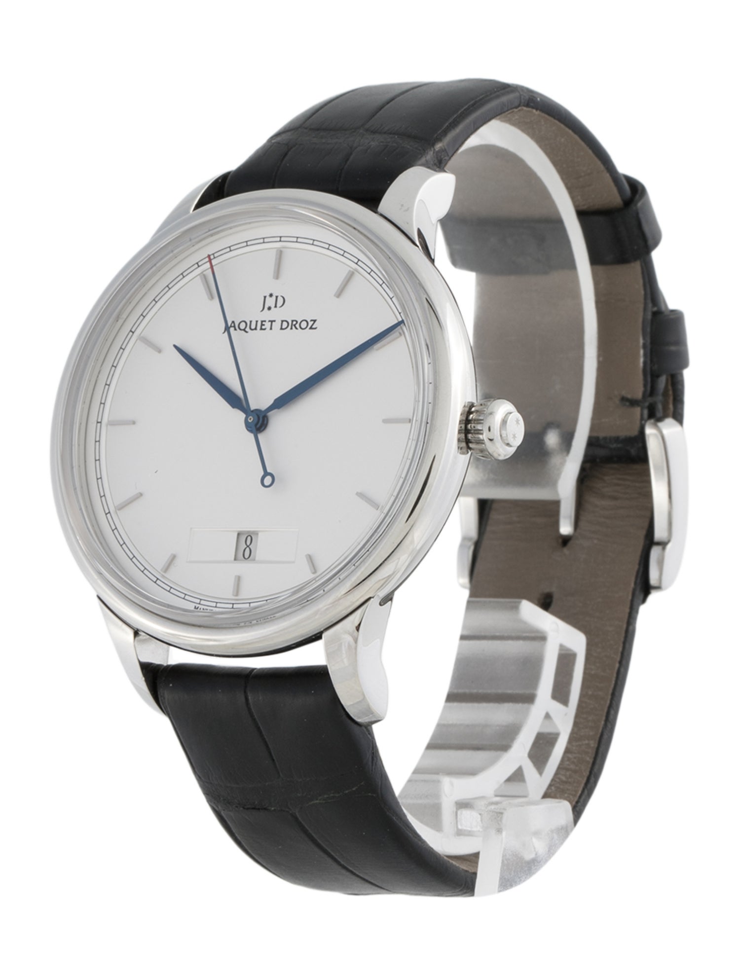 Jaquet Droz Grande Heure Minute Quantieme Watch