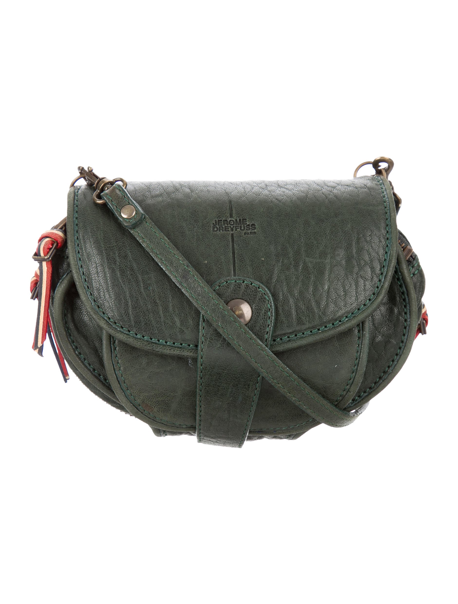 Jérôme Dreyfuss Jerome Dreyfuss Mini Momo Crossbody Bag - Green 