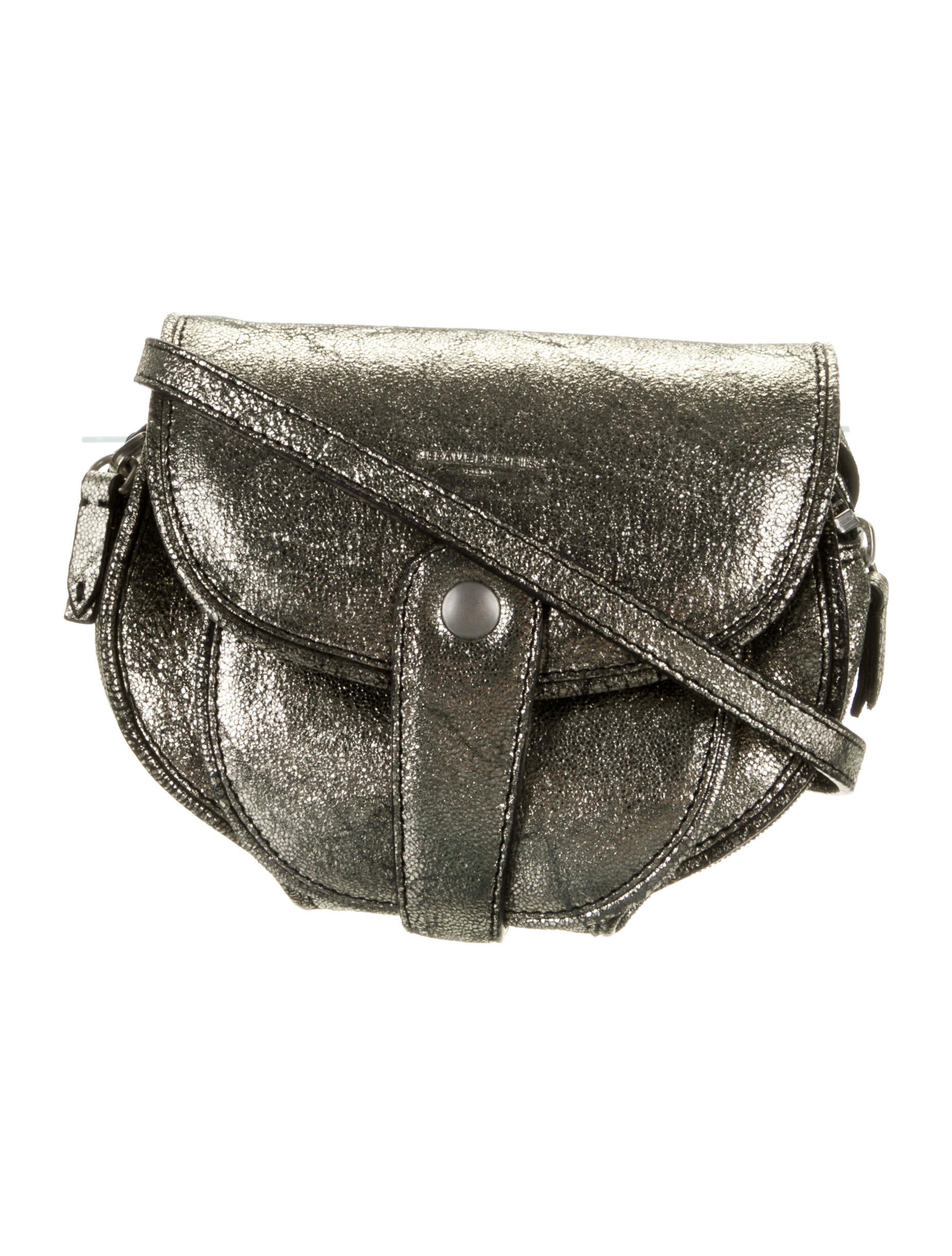 Jérôme Dreyfuss MoMo Metallic Crossbody Bag