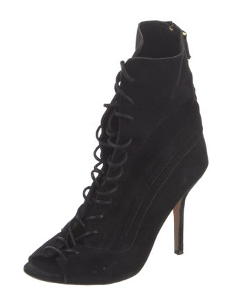 Jérôme Dreyfuss Suede Lace-Up Boots