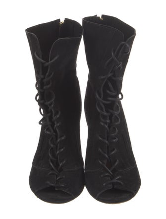 Jérôme Dreyfuss Suede Lace-Up Boots