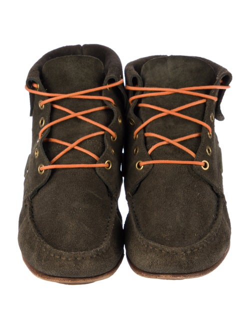 Jérôme Dreyfuss Suede Lace-Up Boots