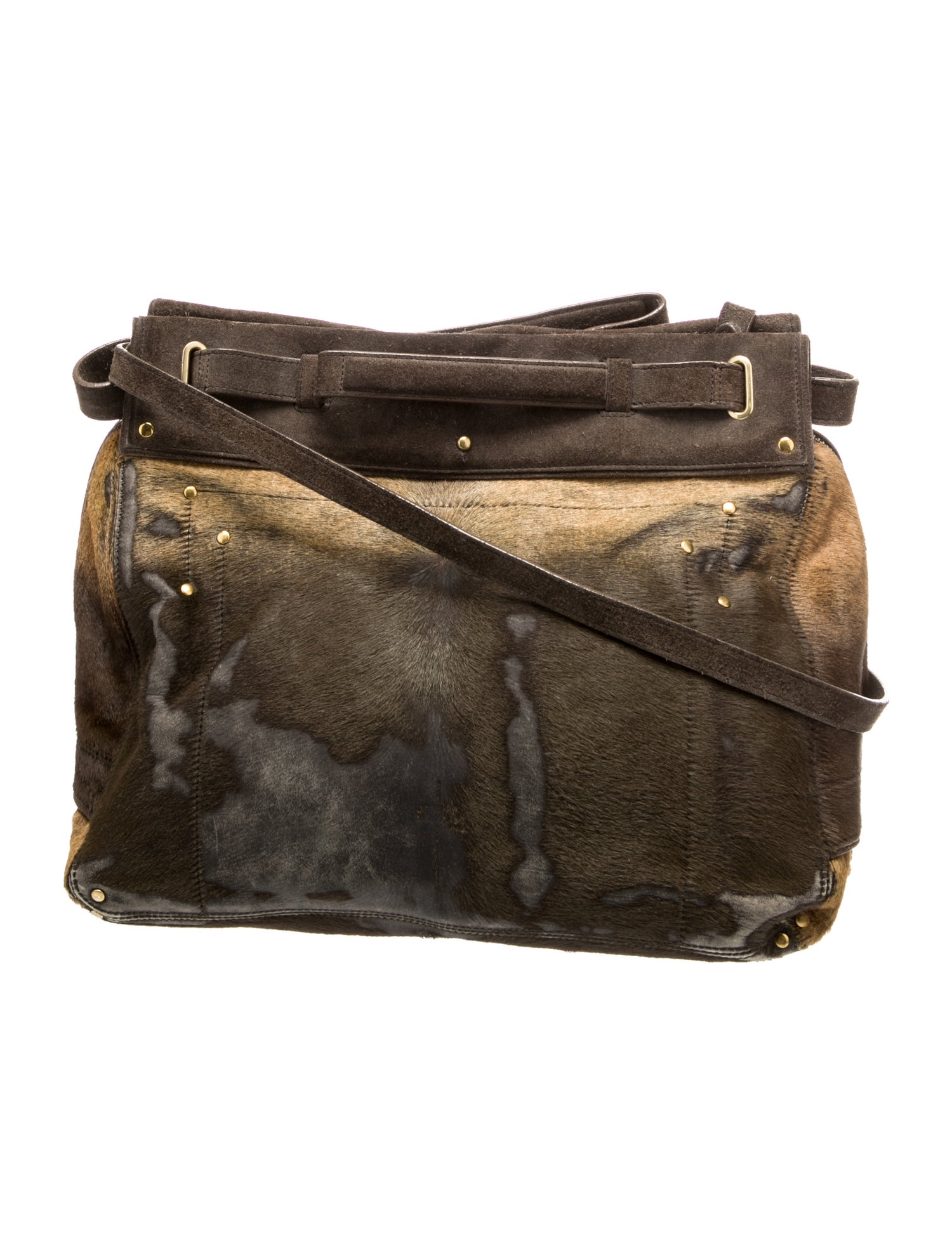 Jérôme Dreyfuss Ponyhair Top Handle Bag