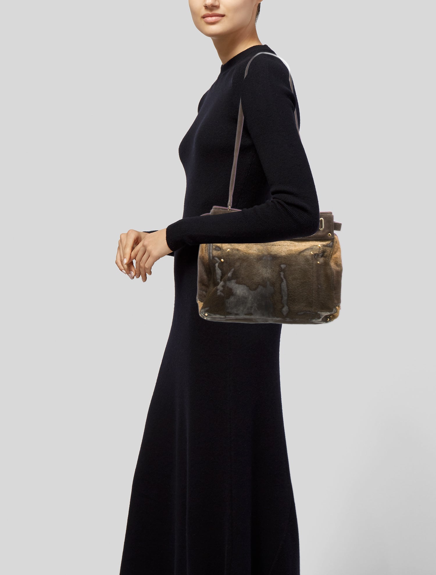 Jérôme Dreyfuss Ponyhair Top Handle Bag