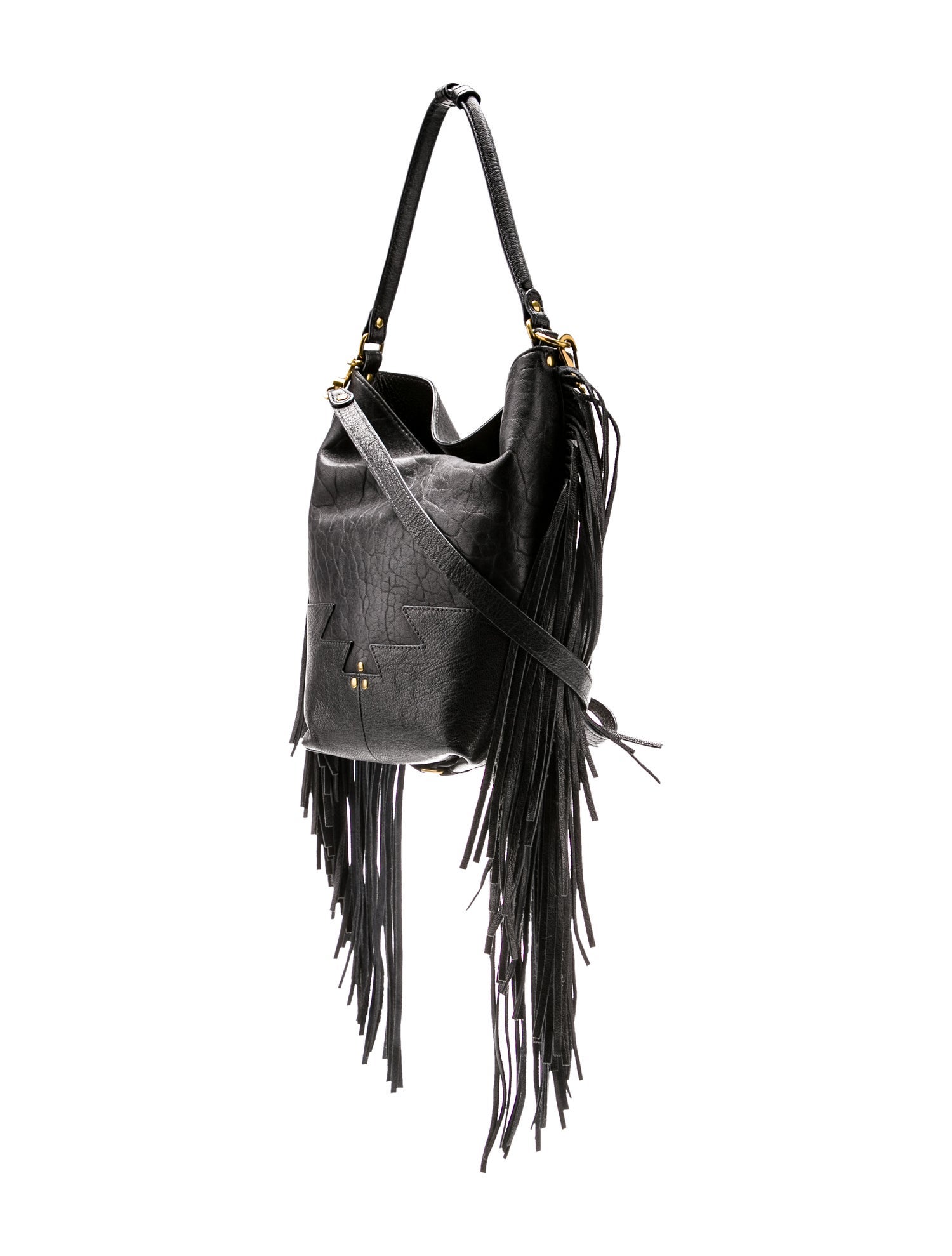 Jérôme Dreyfuss Leather Top Handle Bag