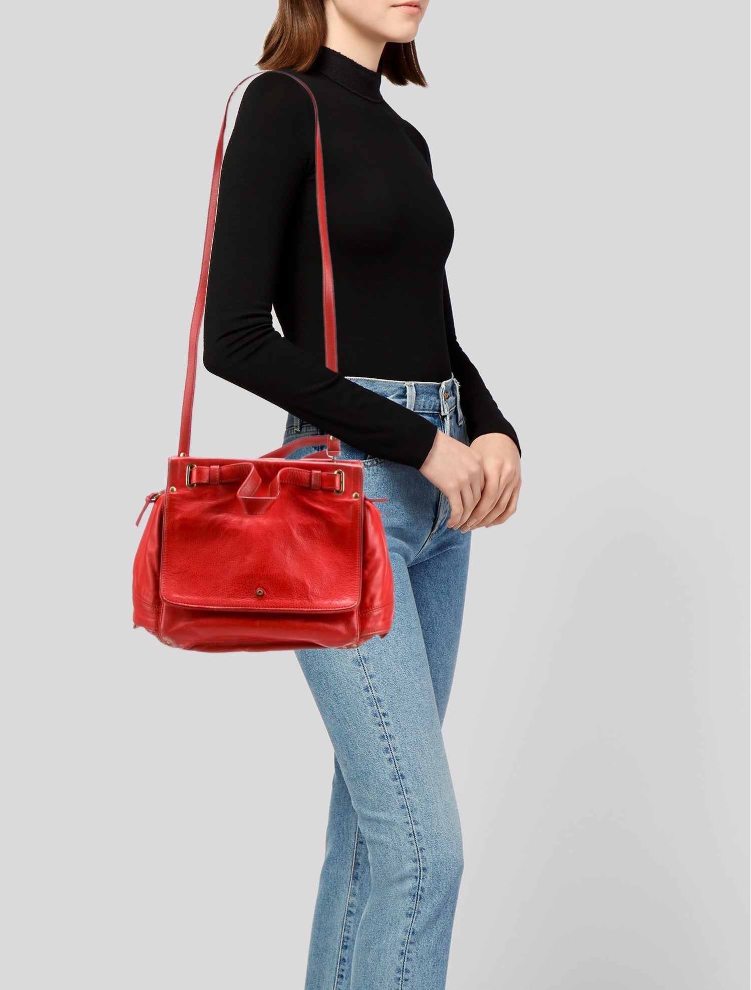 Jérôme Dreyfuss Leather Top Handle Bag