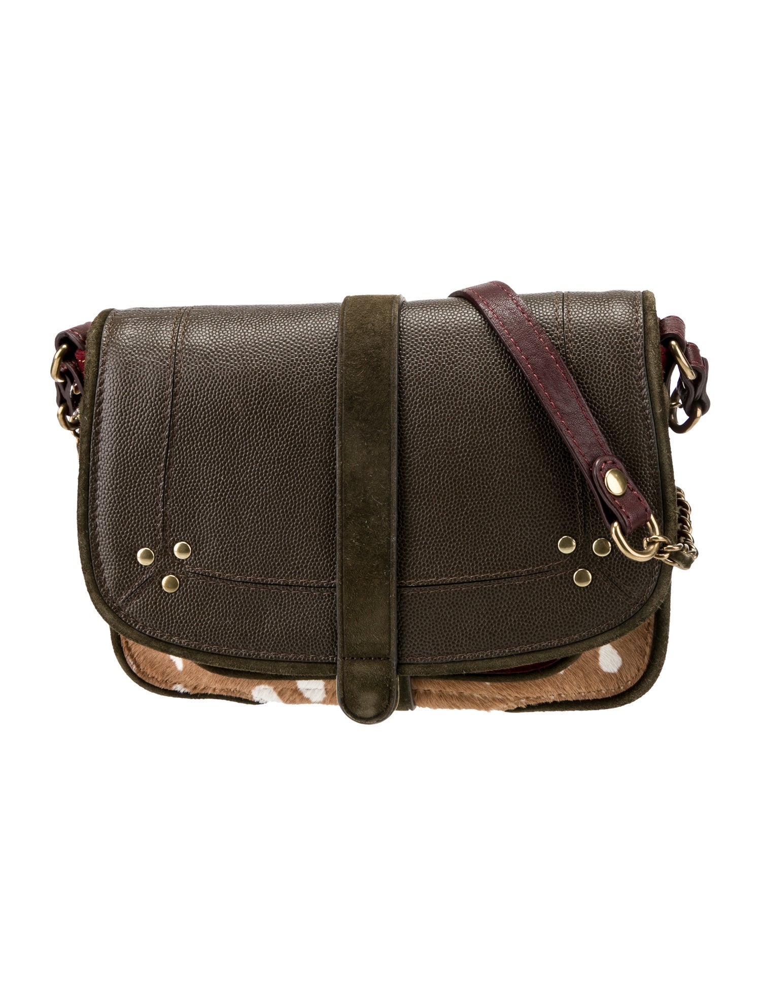 Jérôme Dreyfuss Leather Crossbody Bag