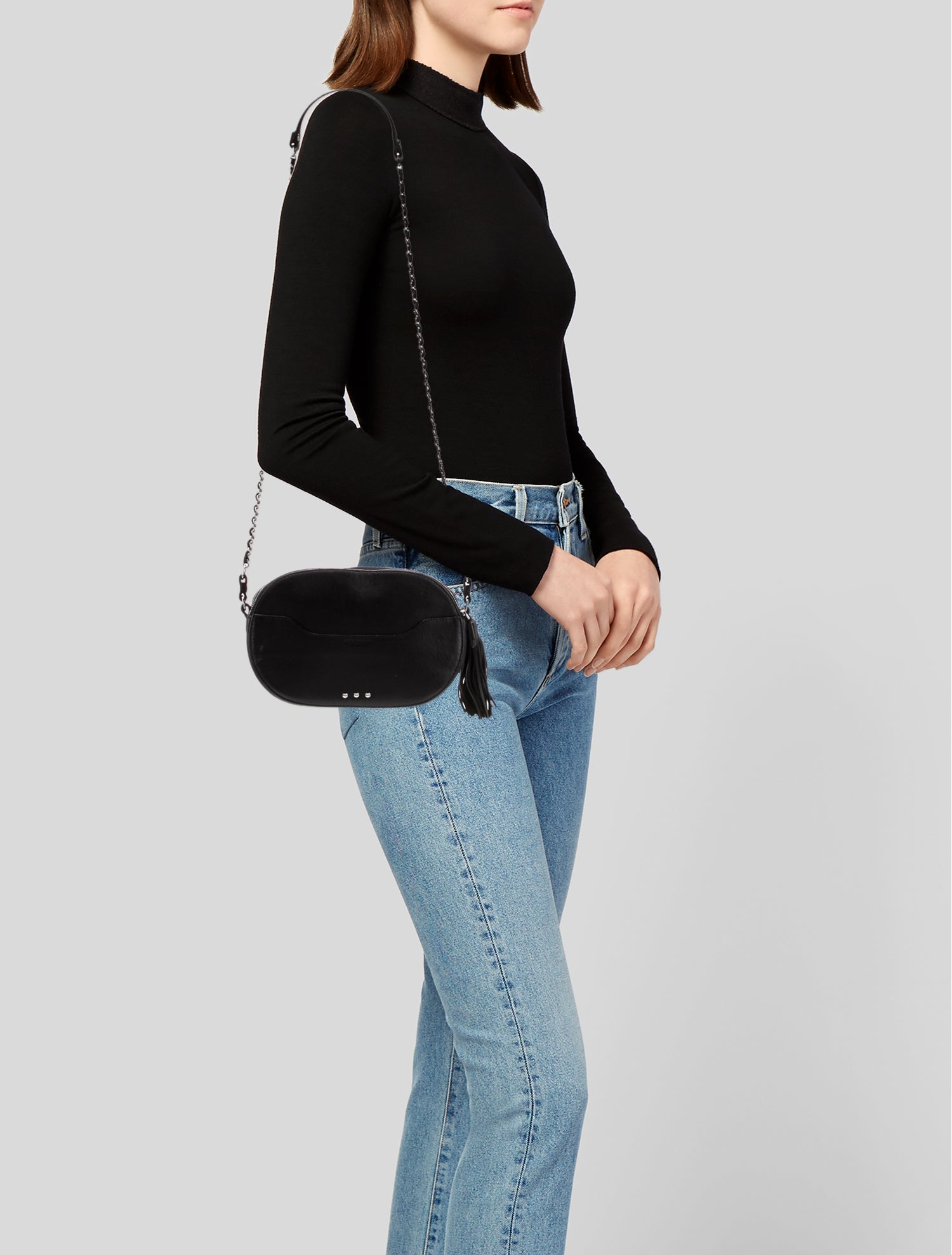 Jérôme Dreyfuss Leather Crossbody Bag