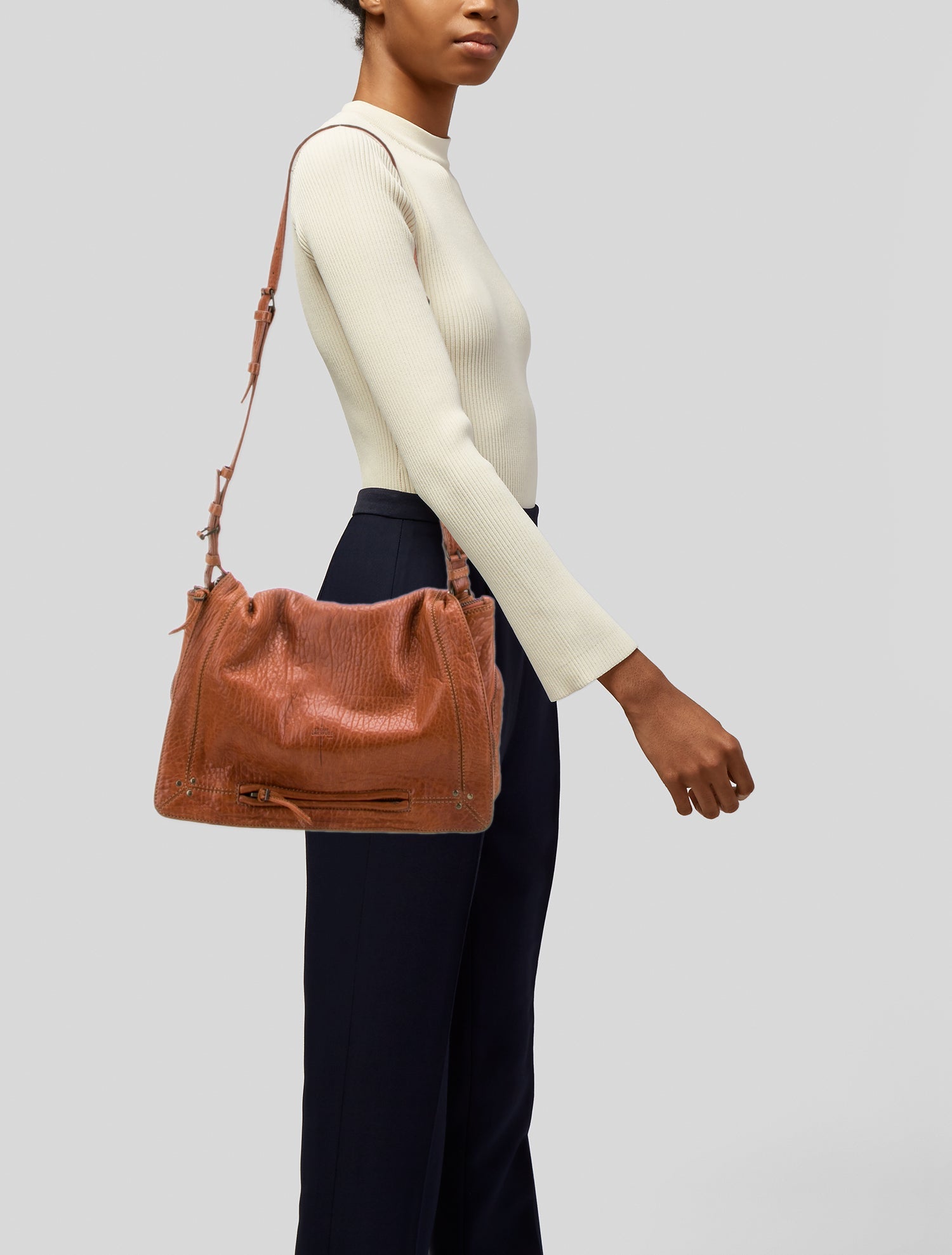 Jérôme Dreyfuss Leather Crossbody Bag