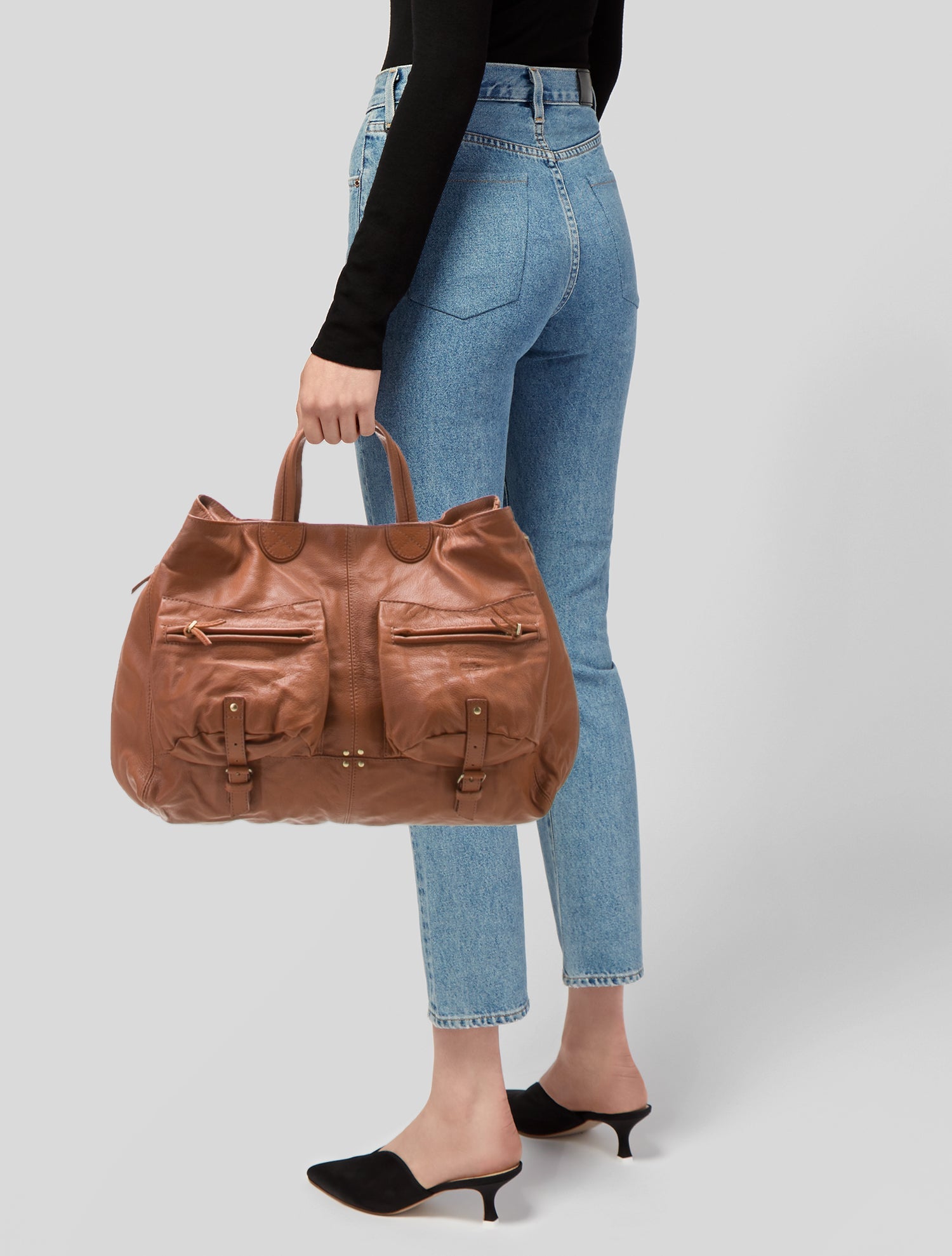Jérôme Dreyfuss Leather Tote