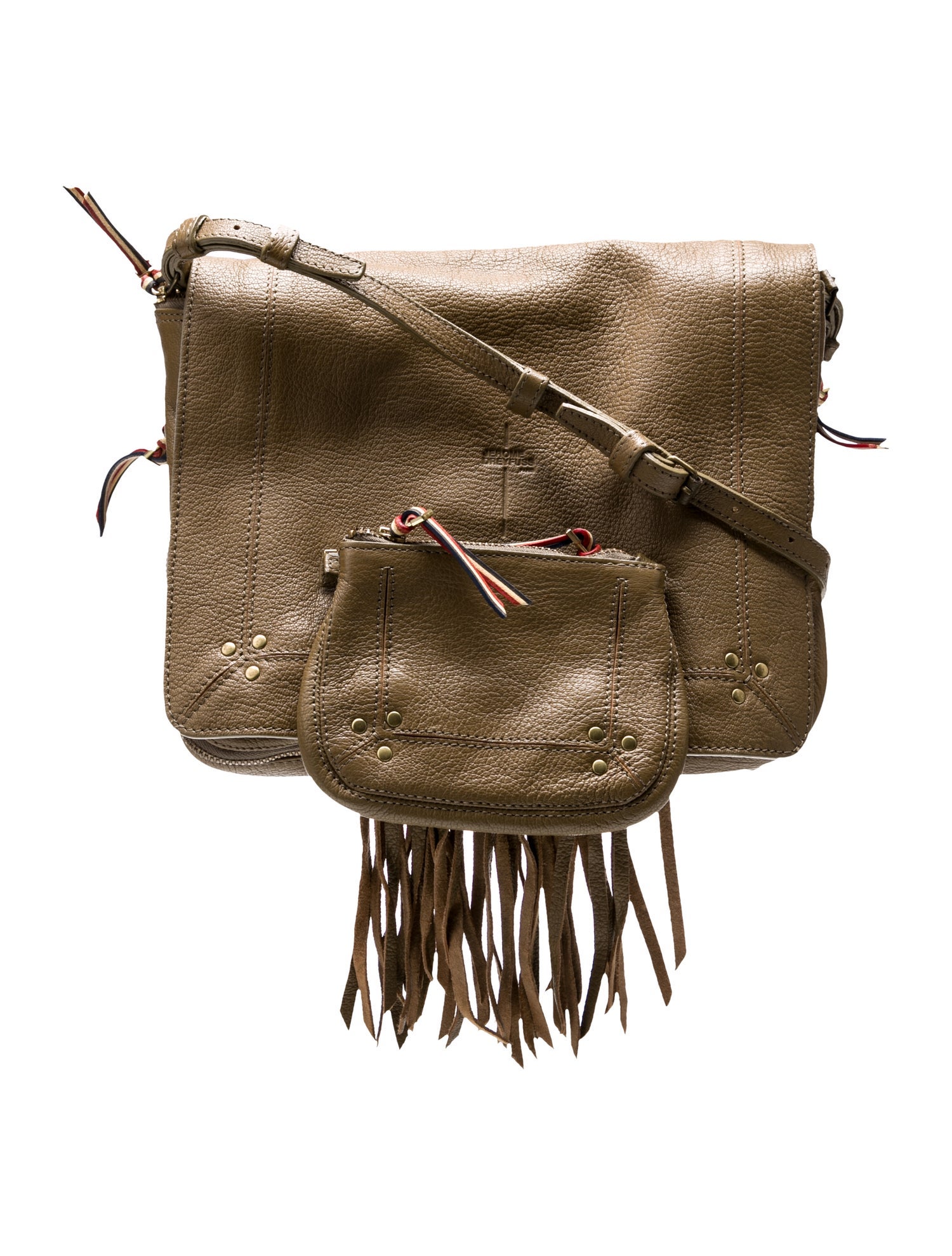 Jérôme Dreyfuss Leather Crossbody Bag