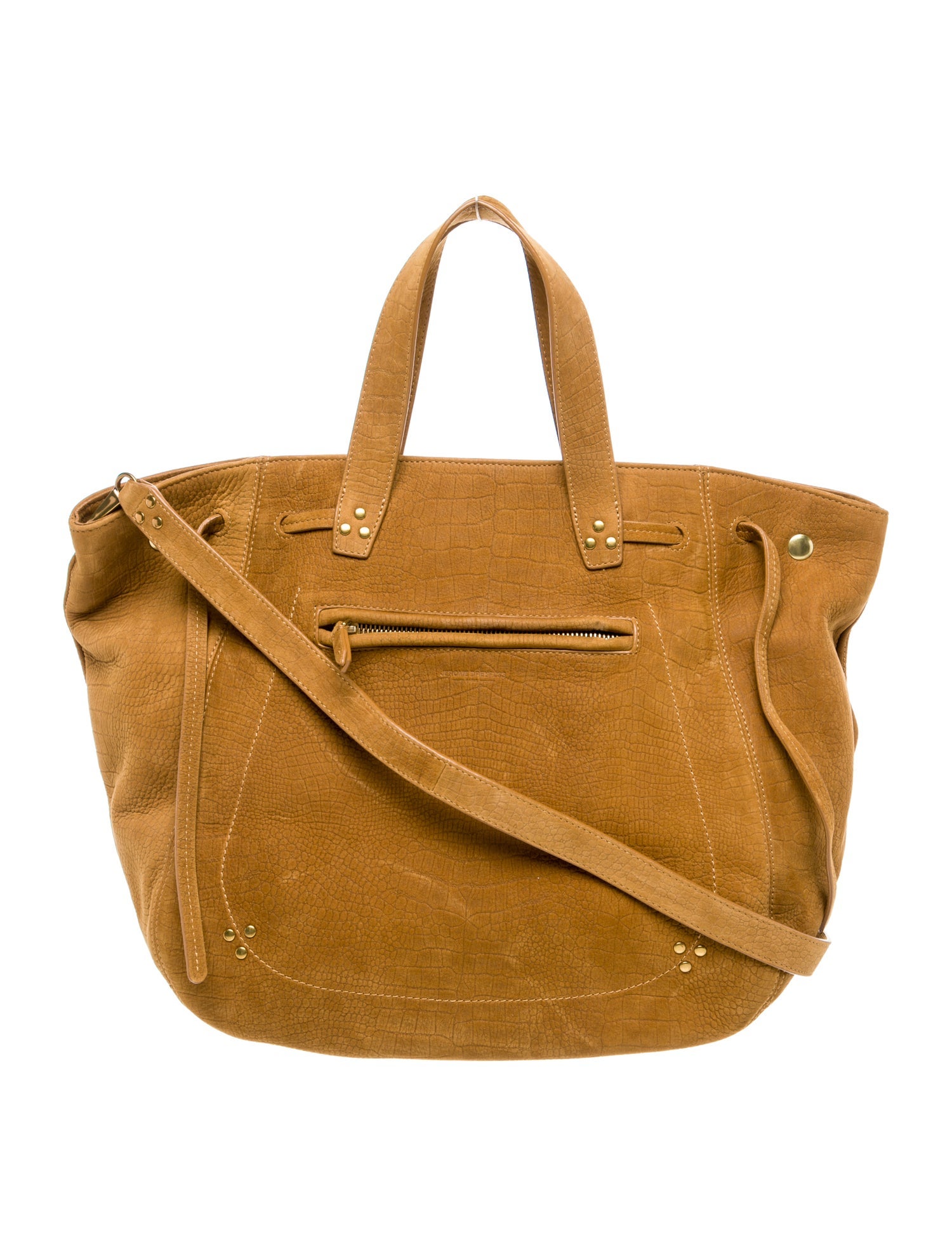 Jérôme Dreyfuss Suede Top Handle Bag