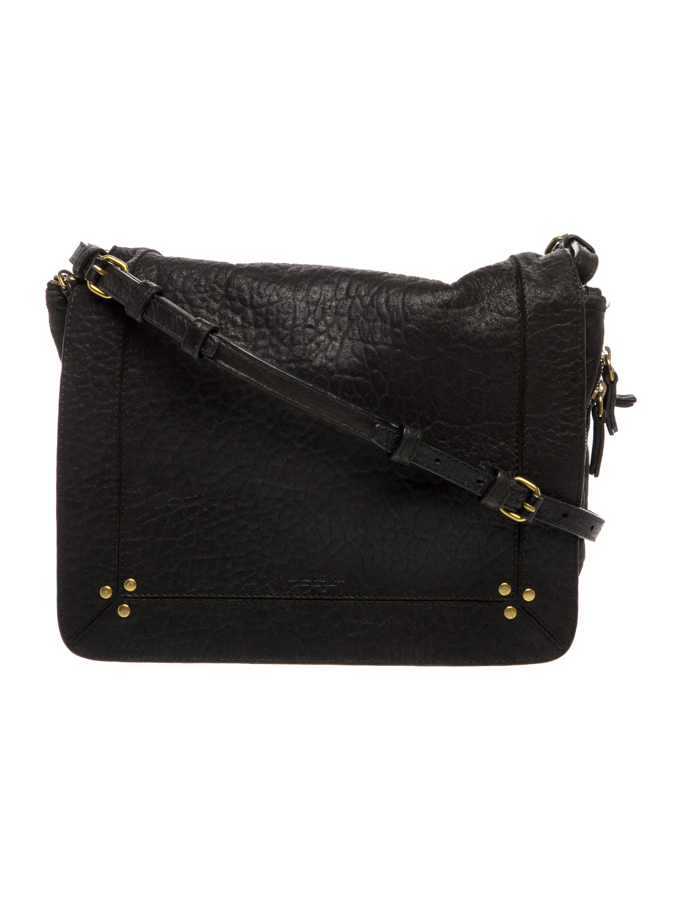 Jérôme Dreyfuss Leather Messenger Bag