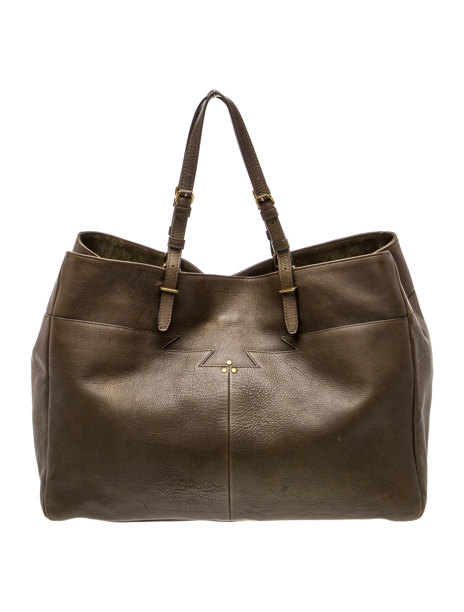 Jérôme Dreyfuss Leather Weekender Bag
