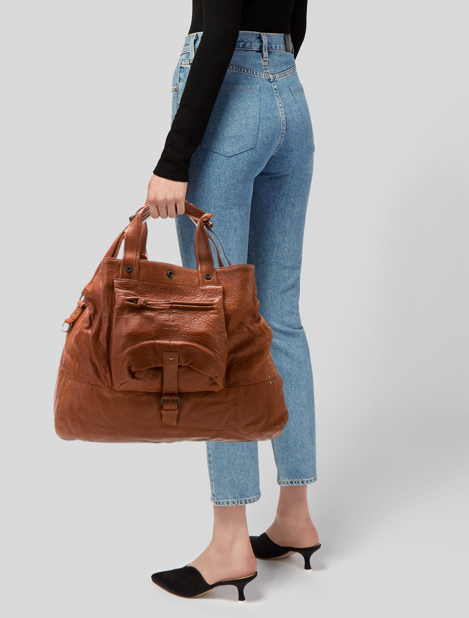 Jérôme Dreyfuss Leather Hobo