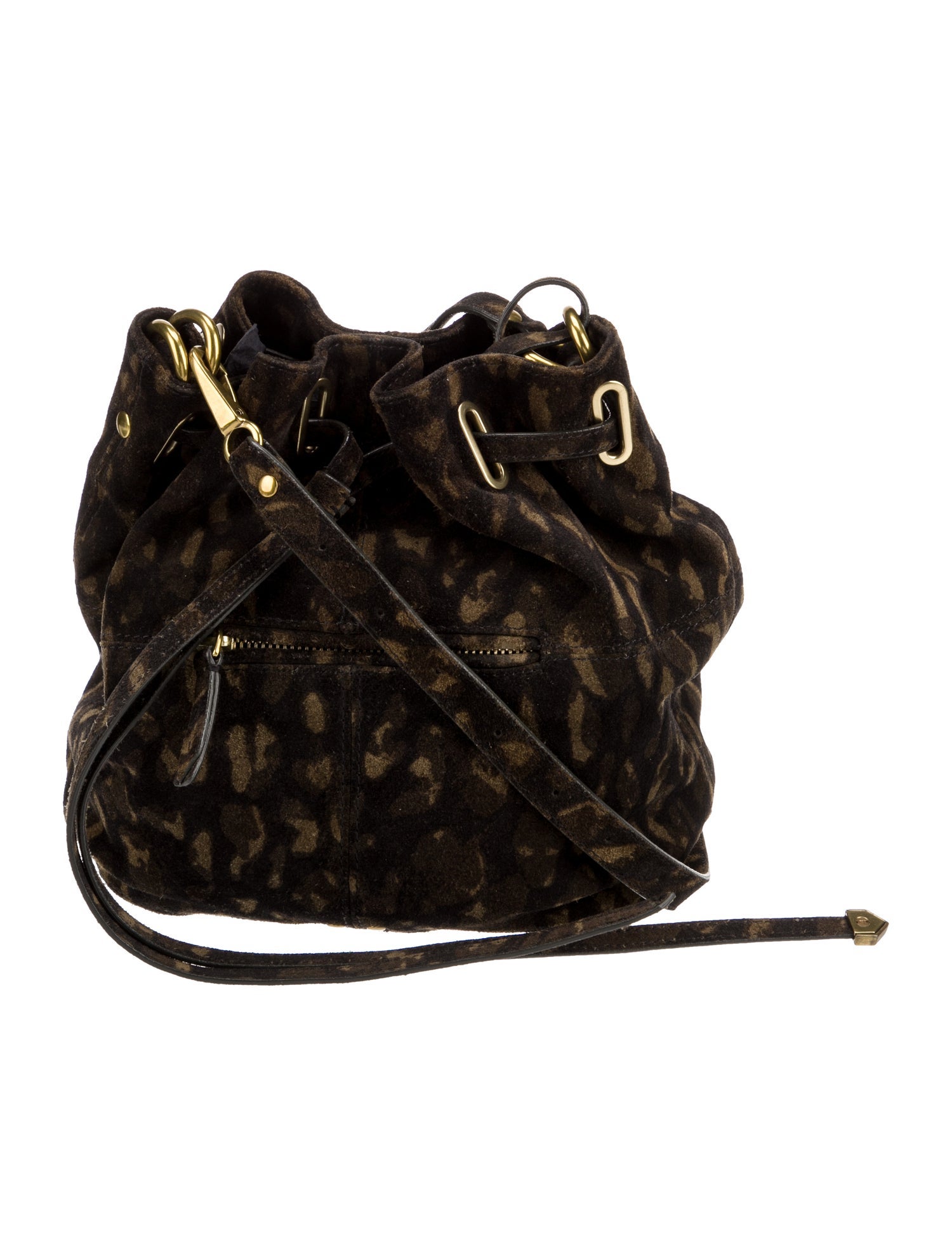 Jérôme Dreyfuss Suede Bucket Bag