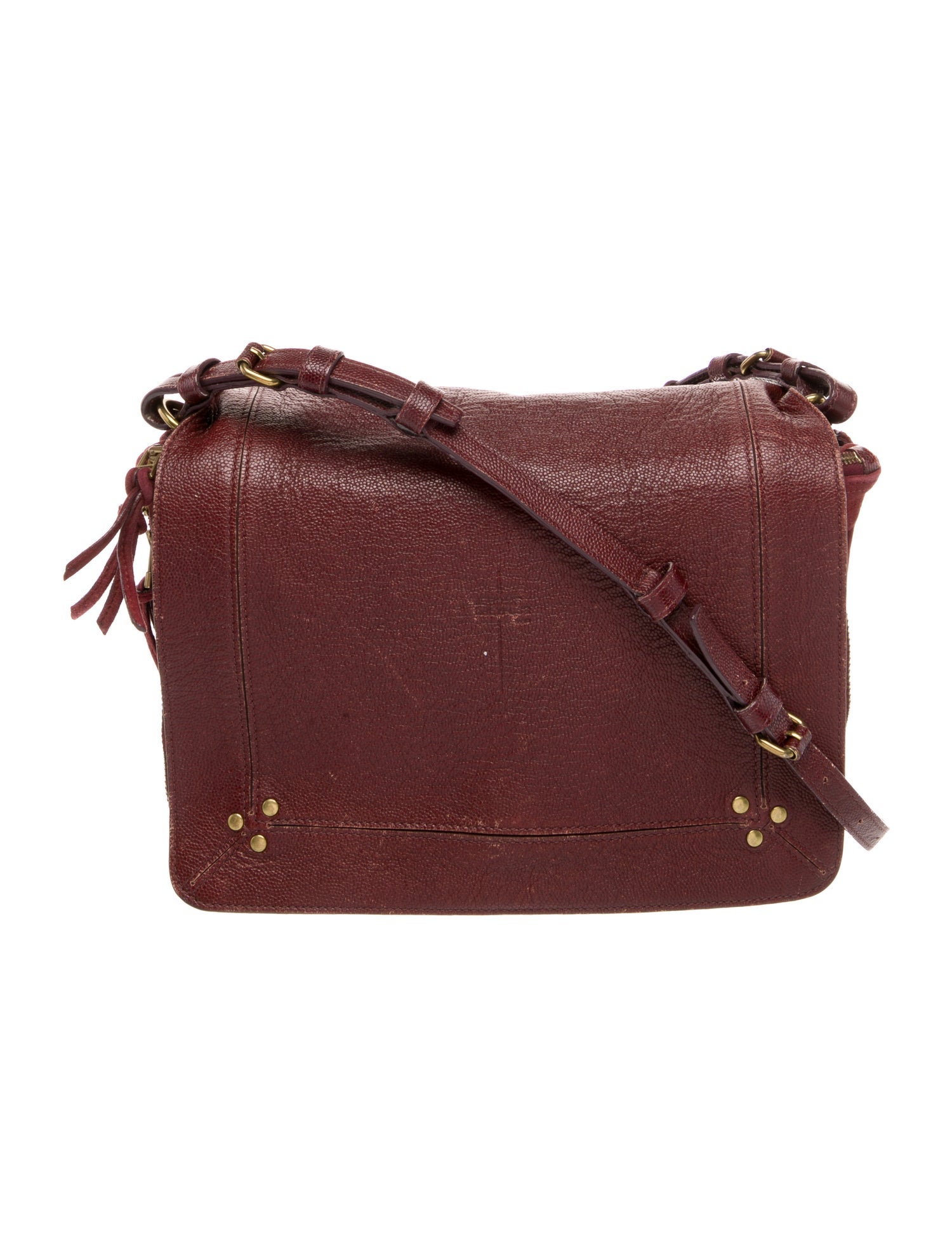 Jérôme Dreyfuss Leather Messenger Bag