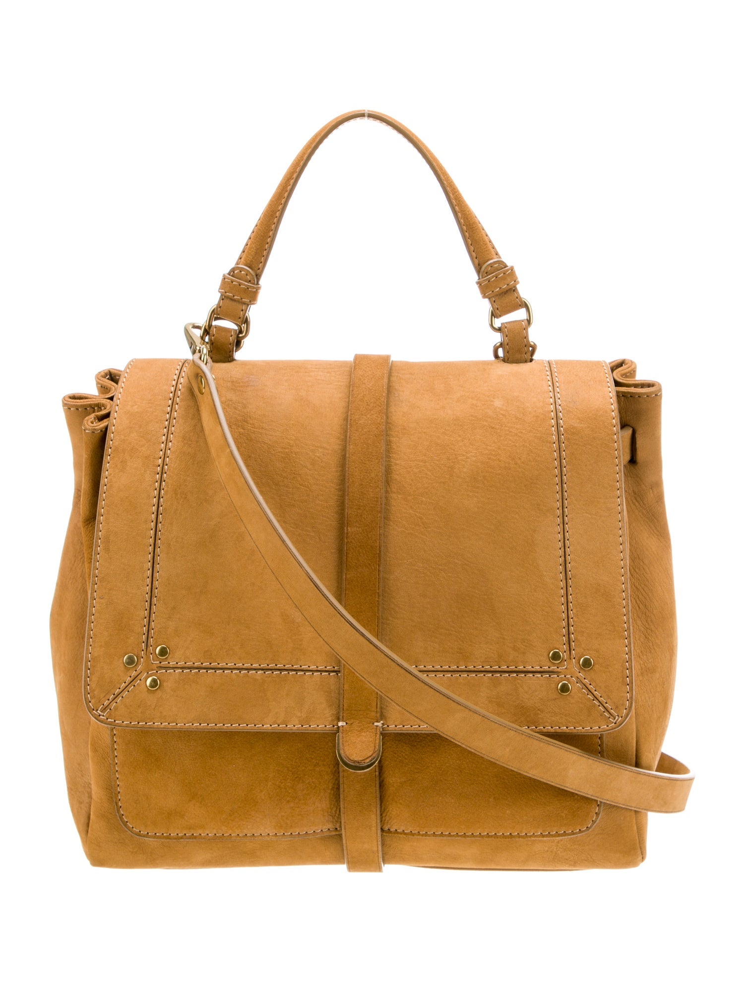 Jérôme Dreyfuss Suede Top Handle Bag