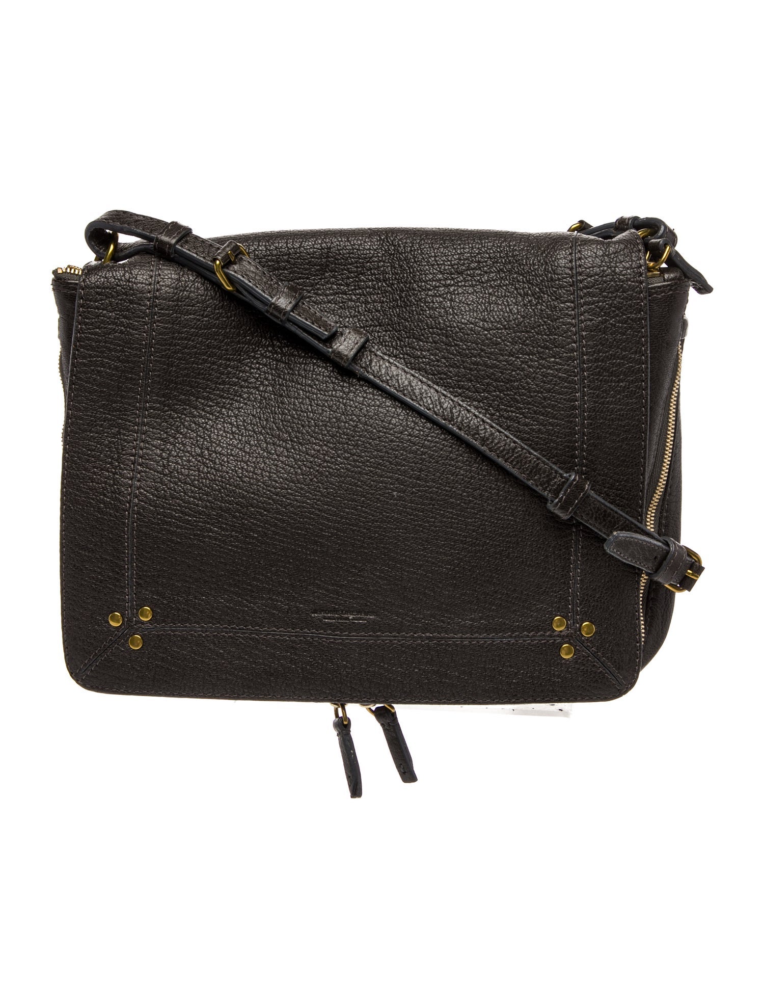 Jérôme Dreyfuss Leather Messenger Bag