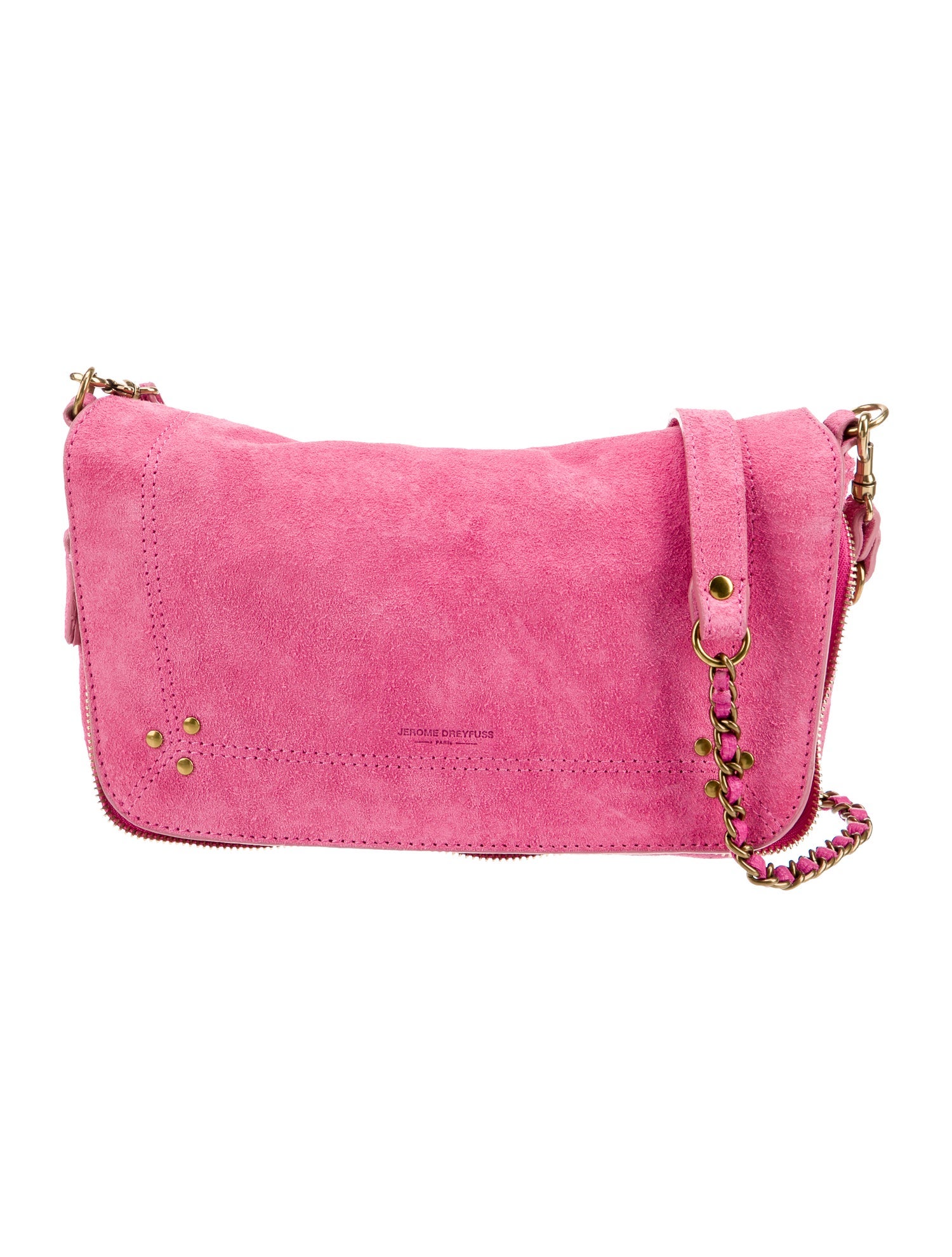 Jérôme Dreyfuss Suede Shoulder Bag