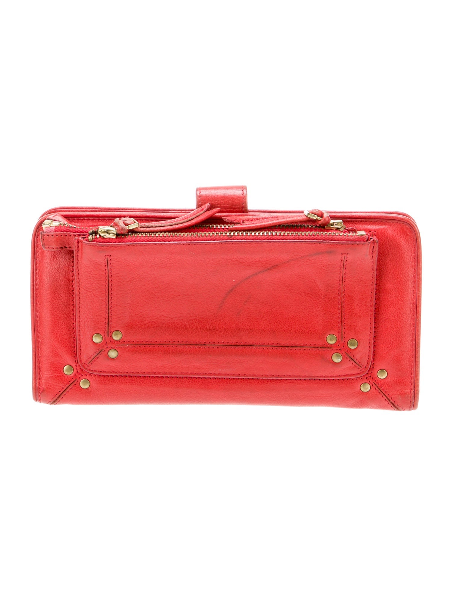 Jérôme Dreyfuss Leather Minaudière