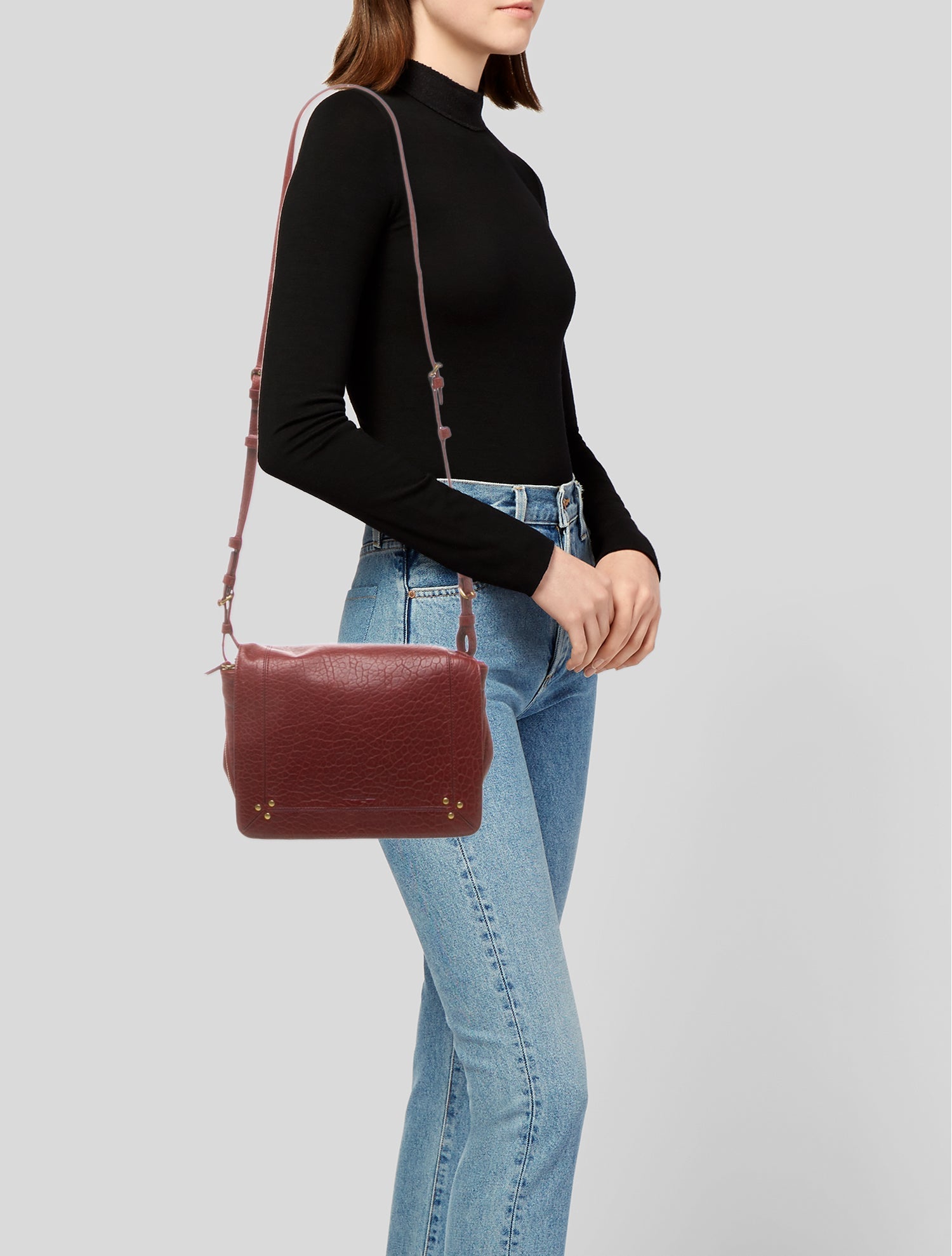 Jérôme Dreyfuss Leather Shoulder Bag