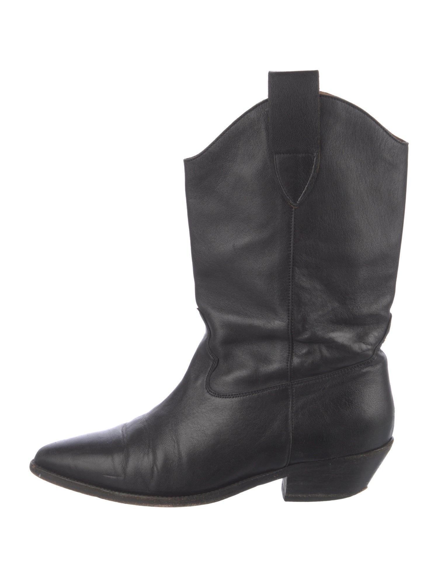 Jérôme Dreyfuss Leather Western Boots