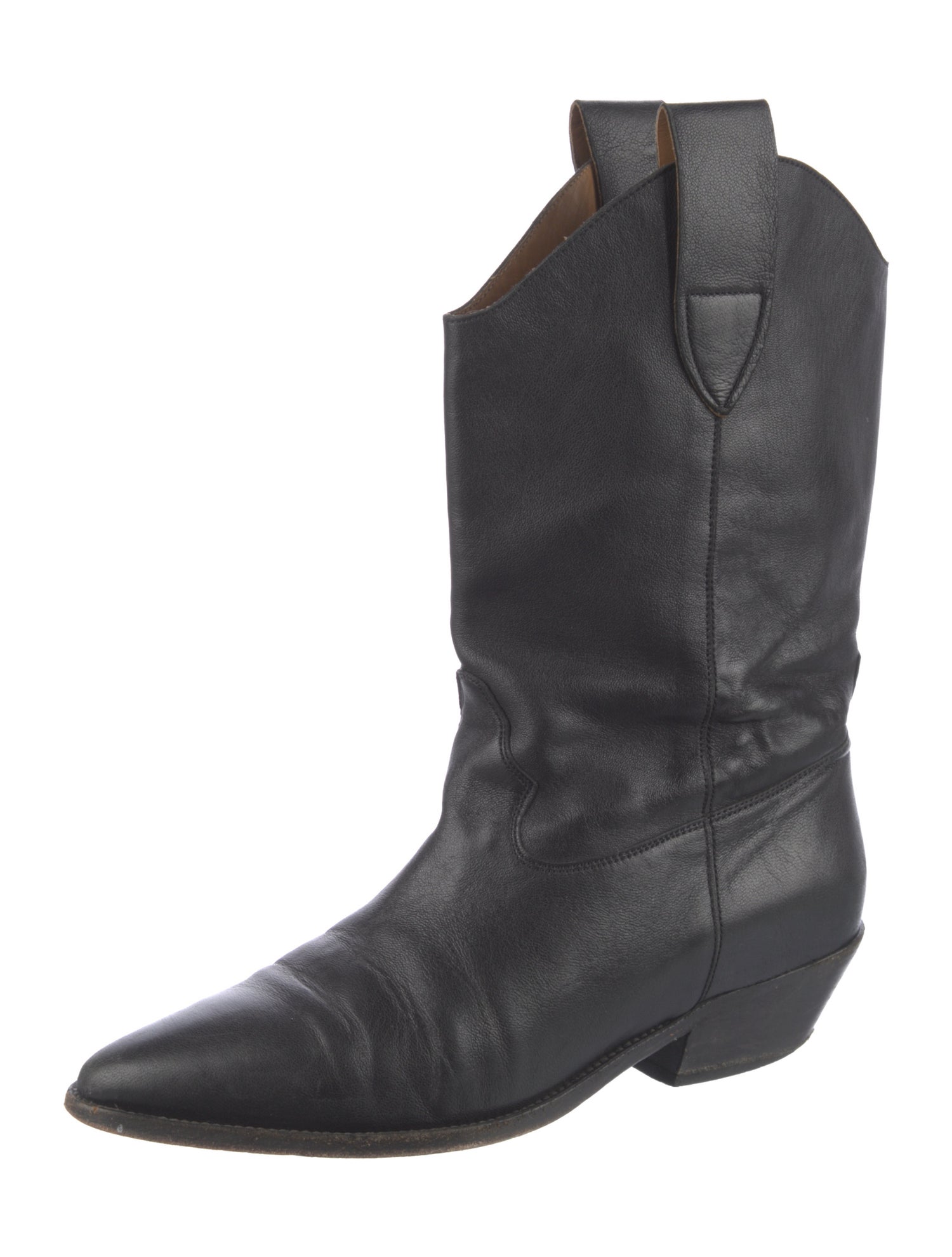 Jérôme Dreyfuss Leather Western Boots