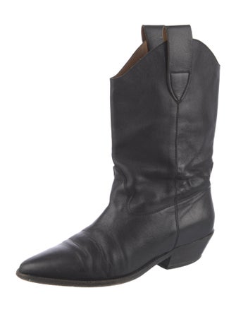 Jérôme Dreyfuss Leather Western Boots