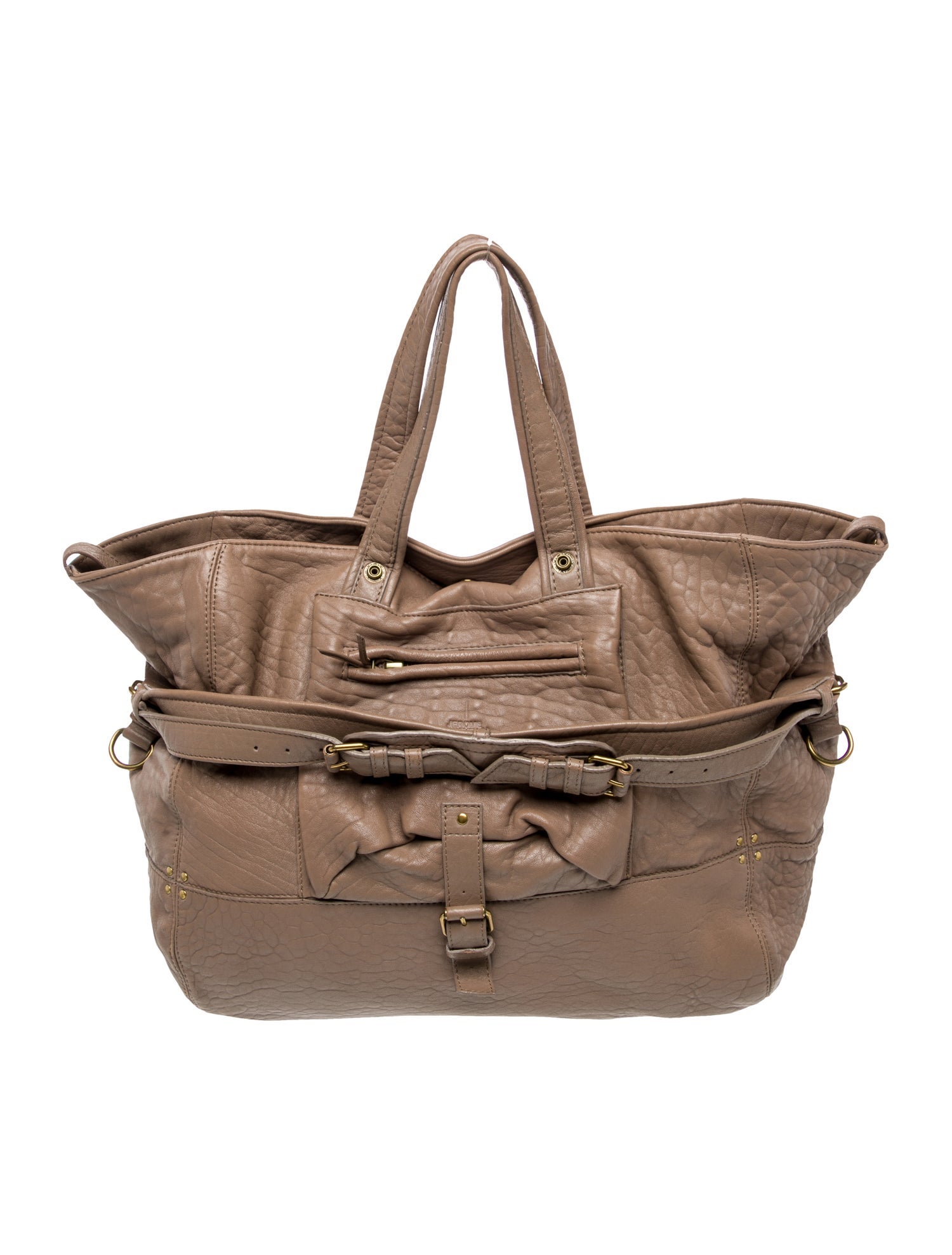 Jérôme Dreyfuss Leather Top Handle Bag