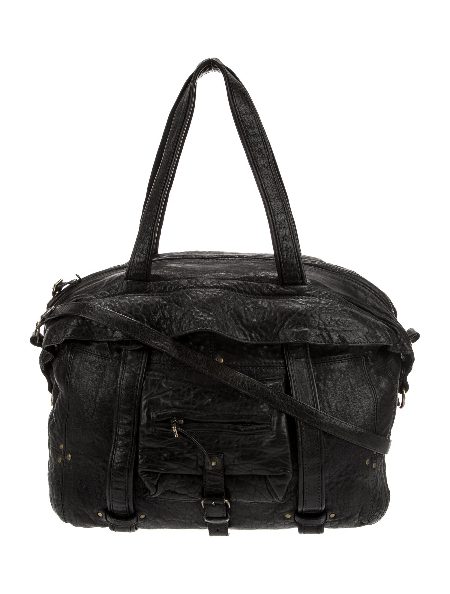 Jérôme Dreyfuss Leather Top Handle Bag