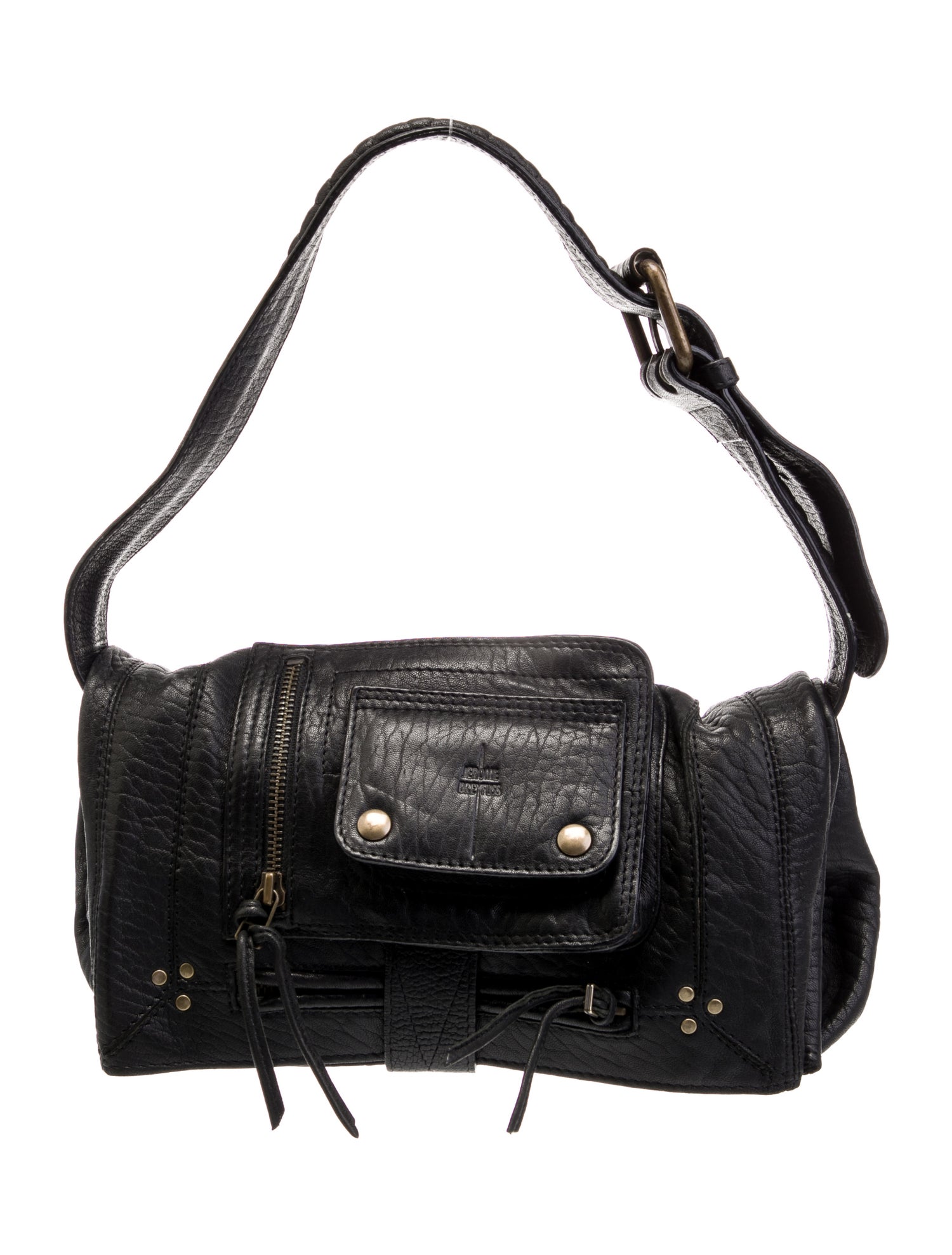 Jérôme Dreyfuss Leather Messenger Bag