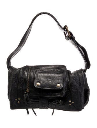 Jérôme Dreyfuss Leather Messenger Bag