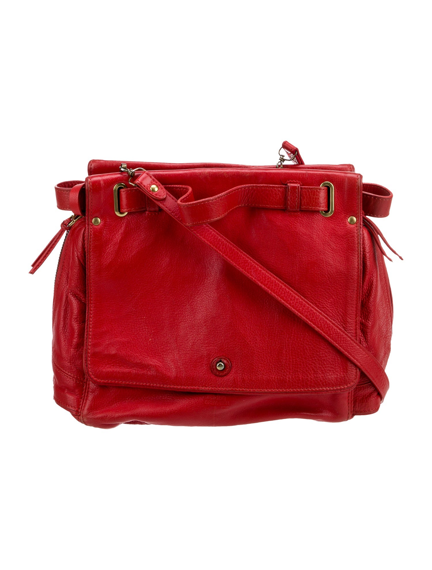 Jérôme Dreyfuss Leather Bucket Bag