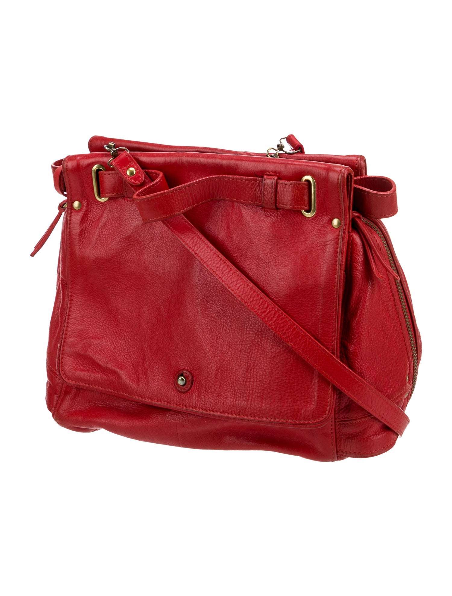 Jérôme Dreyfuss Leather Bucket Bag