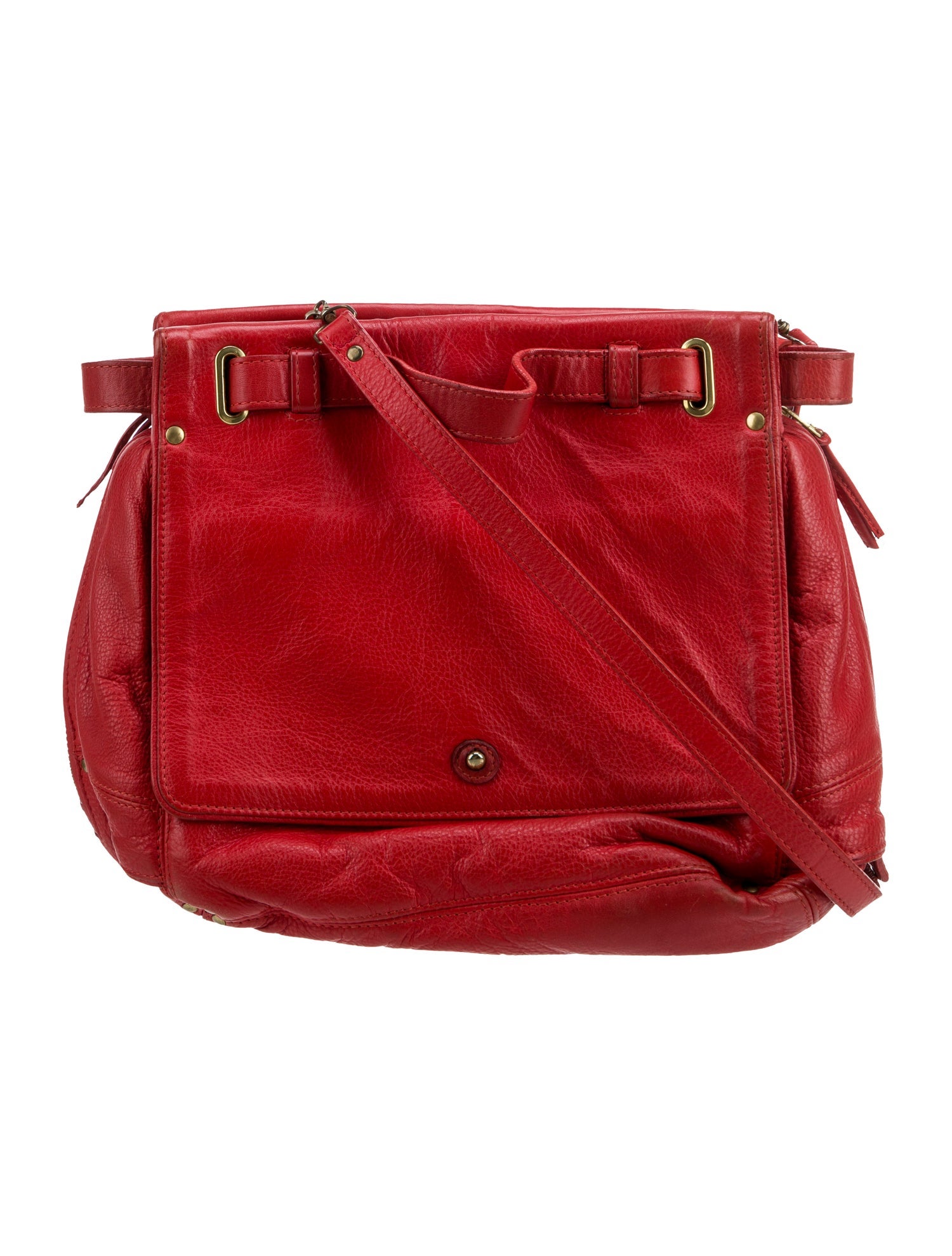 Jérôme Dreyfuss Leather Bucket Bag