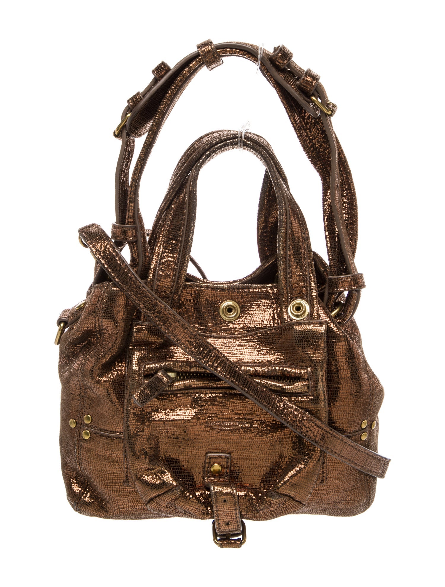 Jérôme Dreyfuss Leather Top Handle Bag