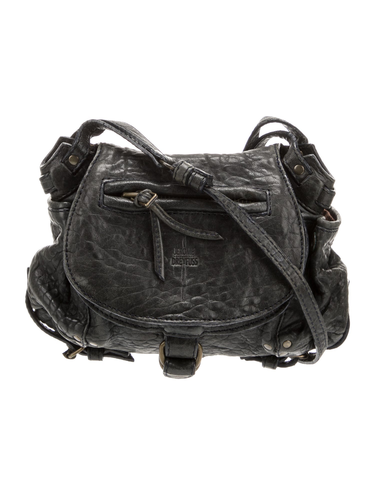 Jérôme Dreyfuss Leather Crossbody Bag