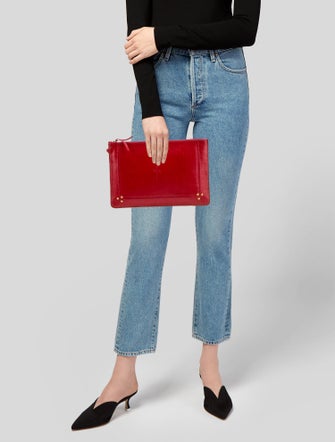 Jérôme Dreyfuss Leather Clutch