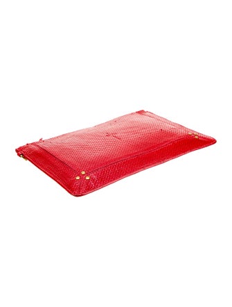 Jérôme Dreyfuss Leather Clutch