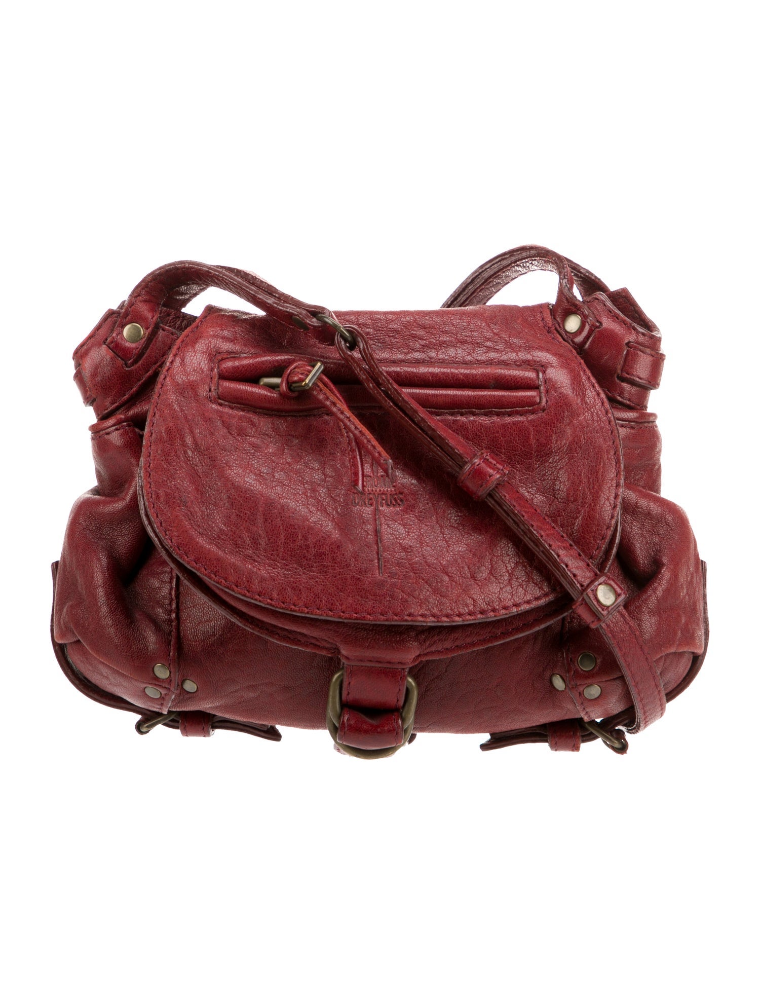 Jérôme Dreyfuss Leather Messenger Bag