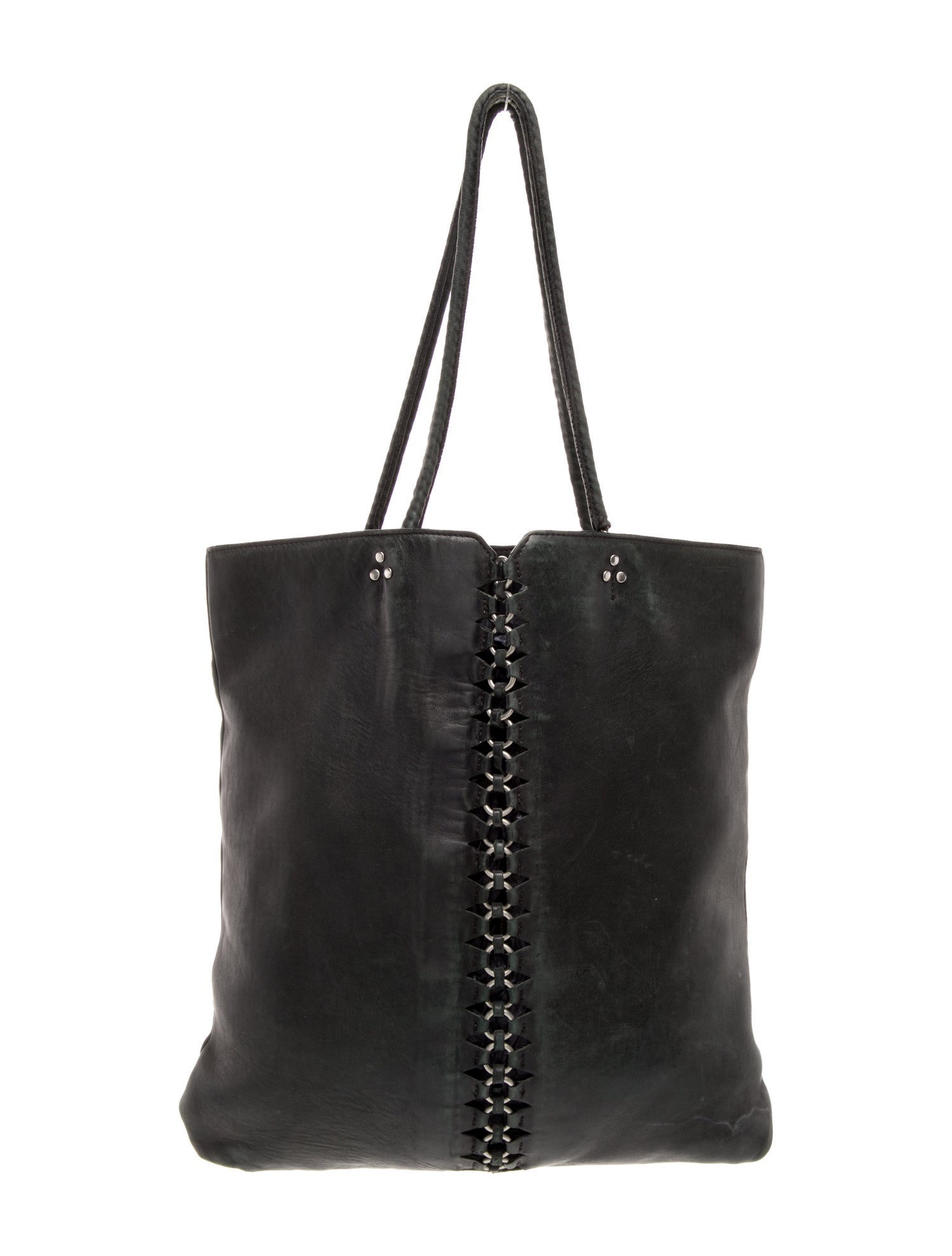 Jérôme Dreyfuss Leather Bucket Bag