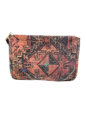 Jérôme Dreyfuss Suede Clutch