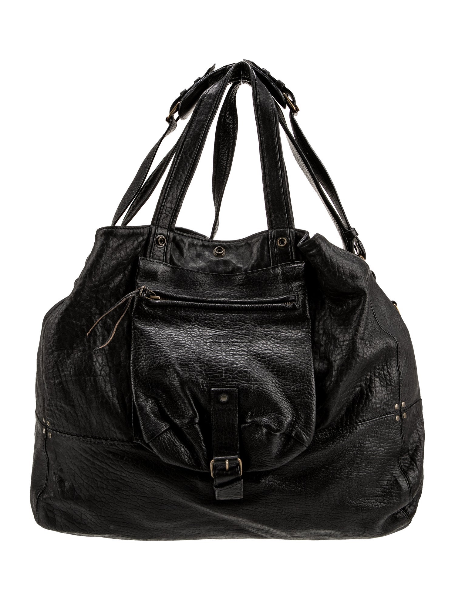 Jérôme Dreyfuss Leather Top Handle Bag